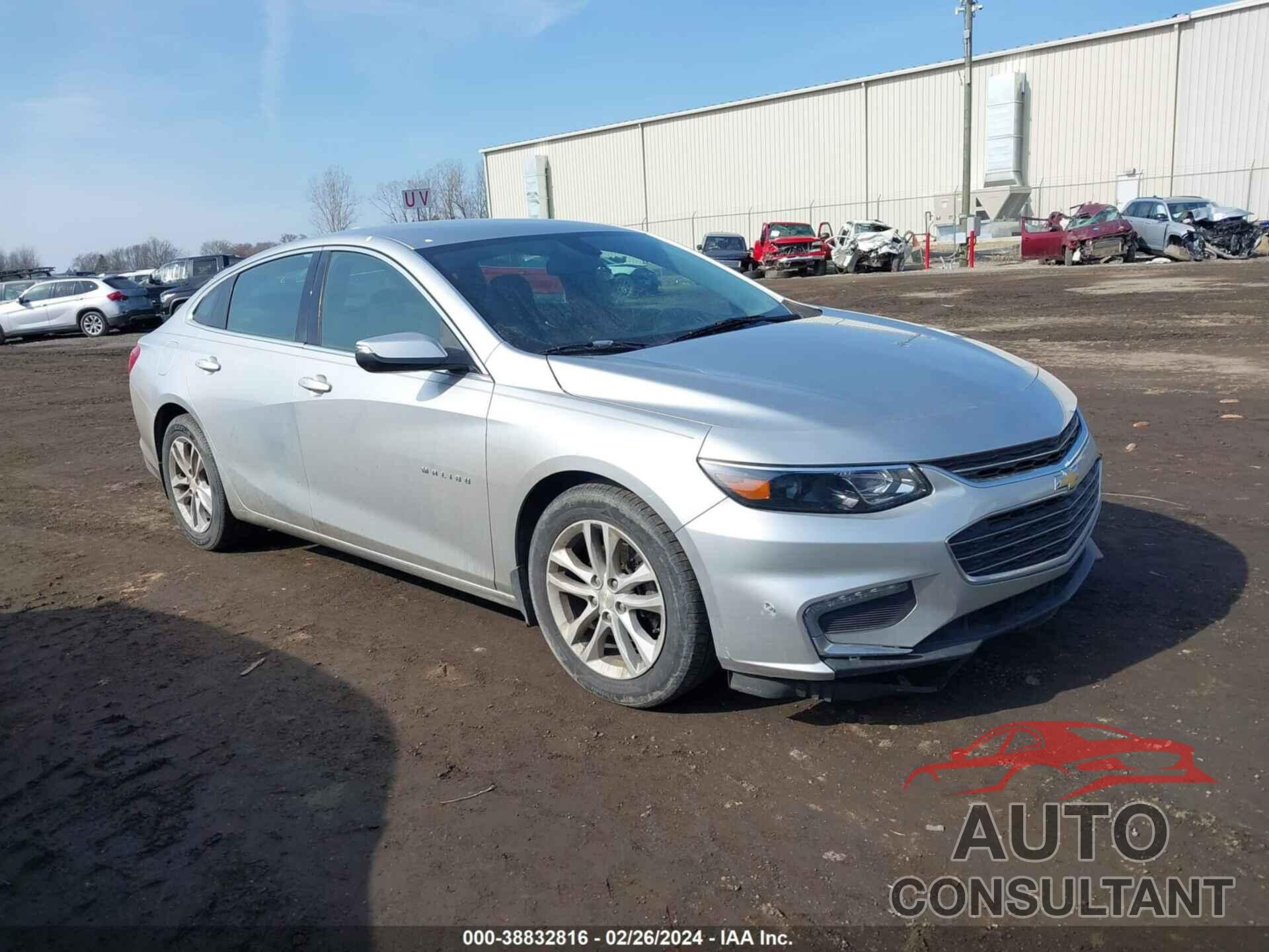 CHEVROLET MALIBU 2016 - 1G1ZE5ST0GF311859