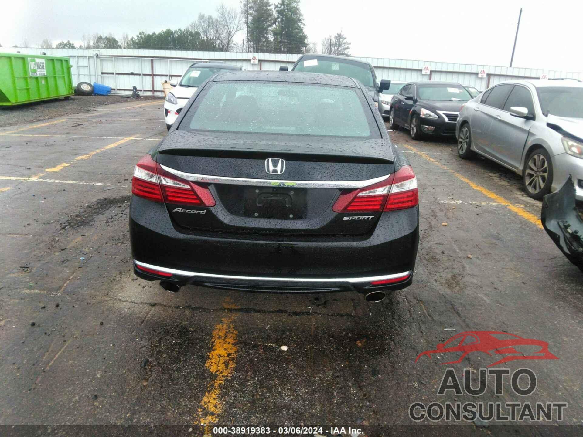 HONDA ACCORD 2017 - 1HGCR2F58HA296894