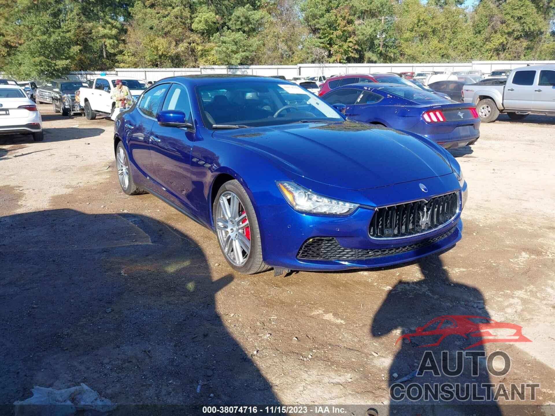 MASERATI GHIBLI 2016 - ZAM57RSA3G1170851