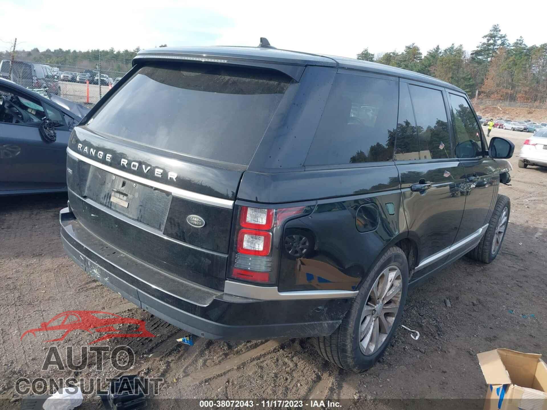 LAND ROVER RANGE ROVER 2016 - SALGS2PF1GA312422