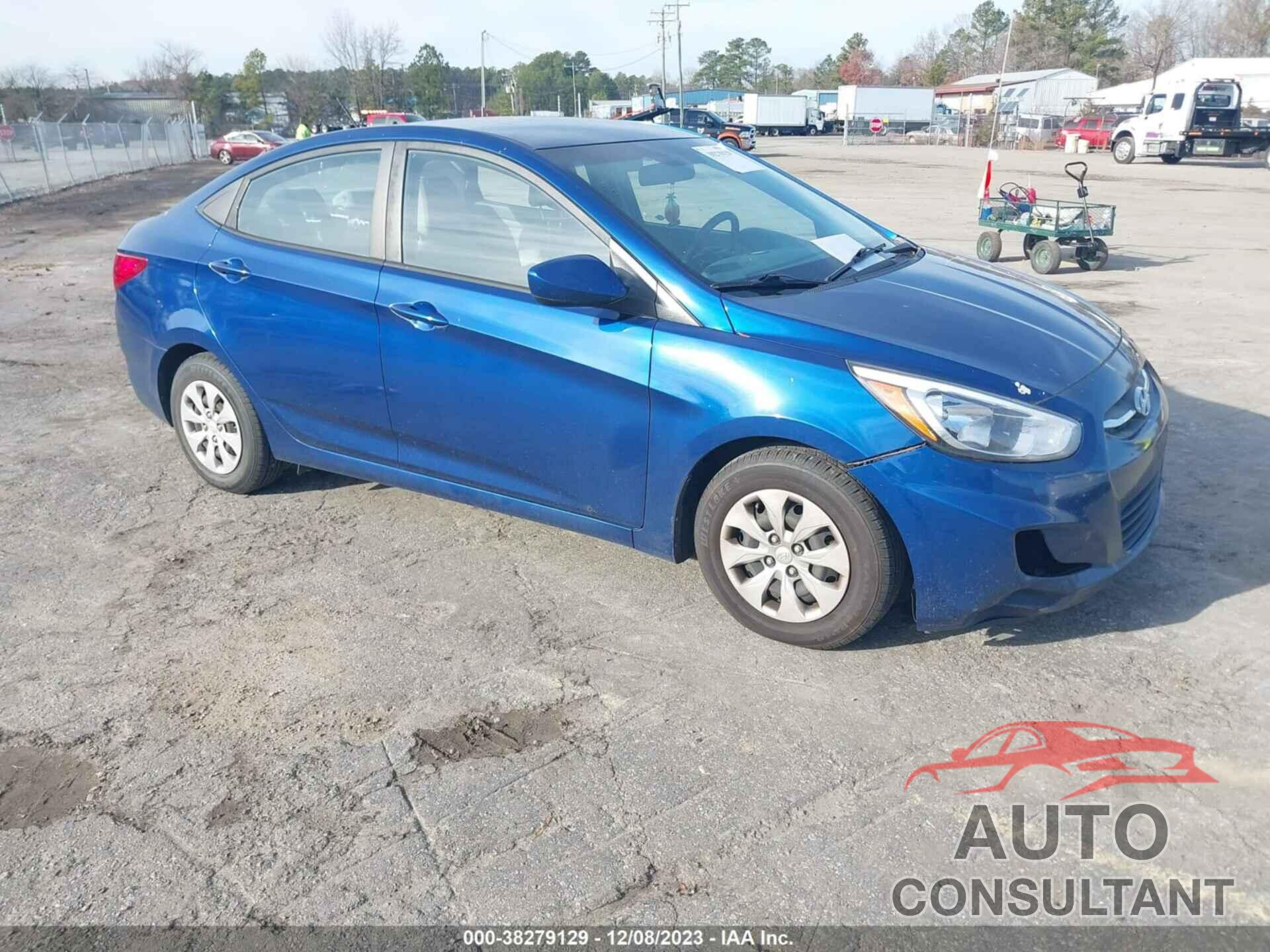 HYUNDAI ACCENT 2016 - KMHCT4AEXGU118965