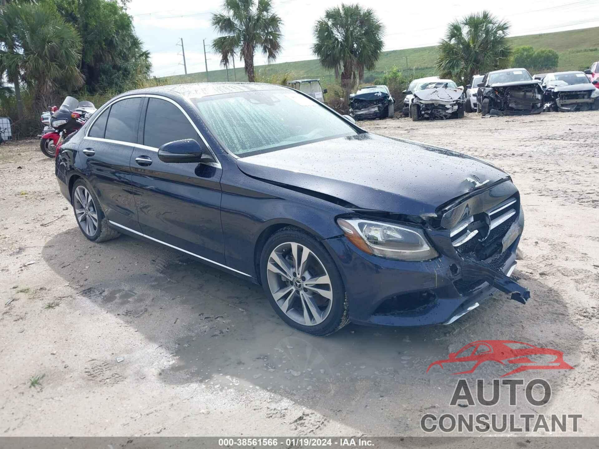 MERCEDES-BENZ C 300 2018 - WDDWF4JB3JR315491