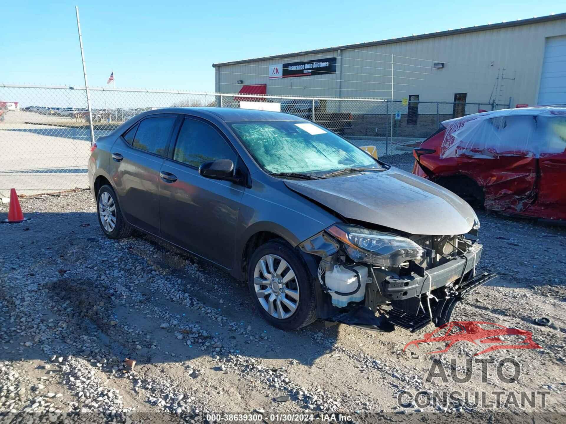 TOYOTA COROLLA 2018 - 5YFBURHEXJP743113