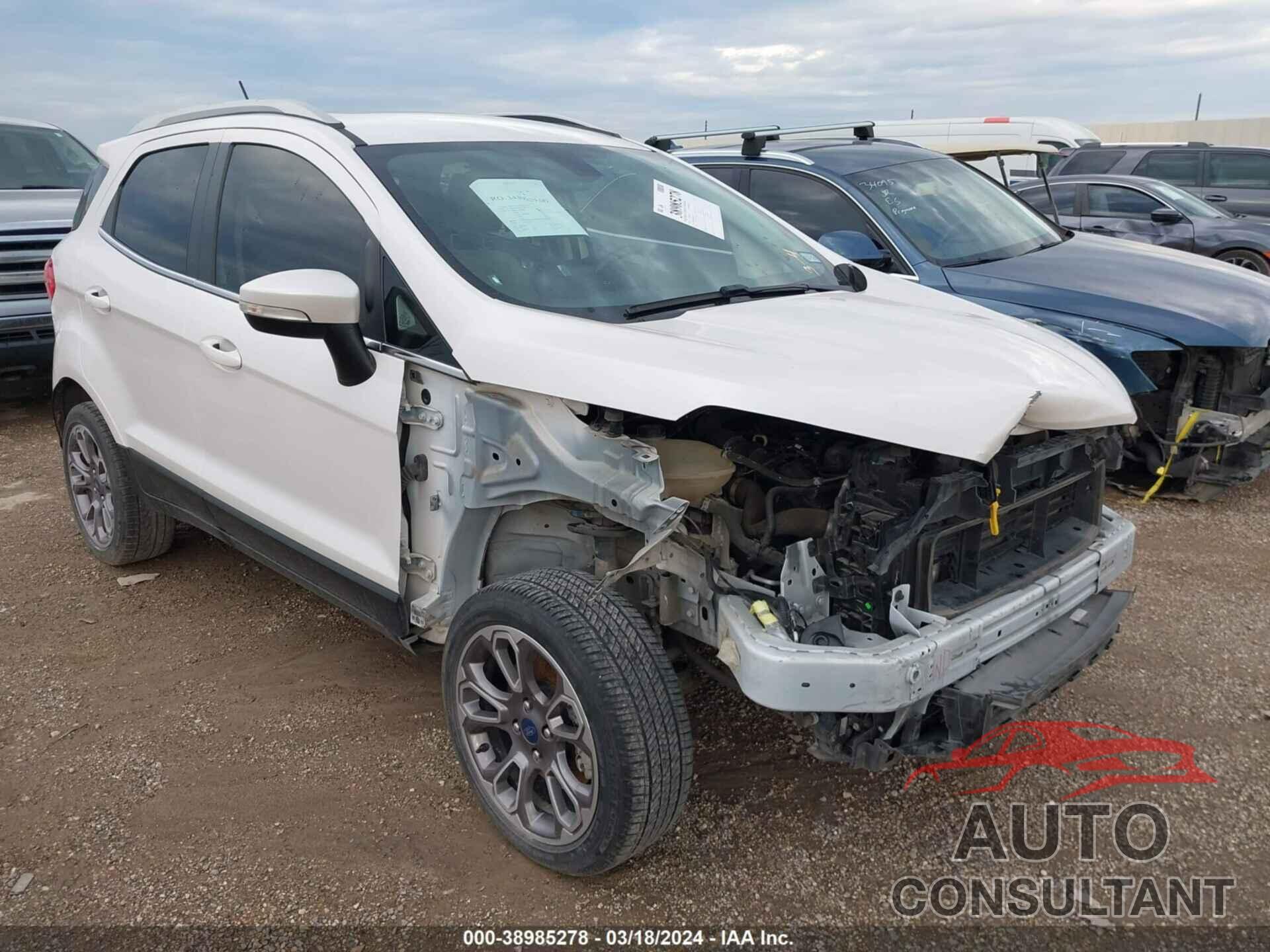 FORD ECOSPORT 2021 - MAJ3S2KE5MC445162