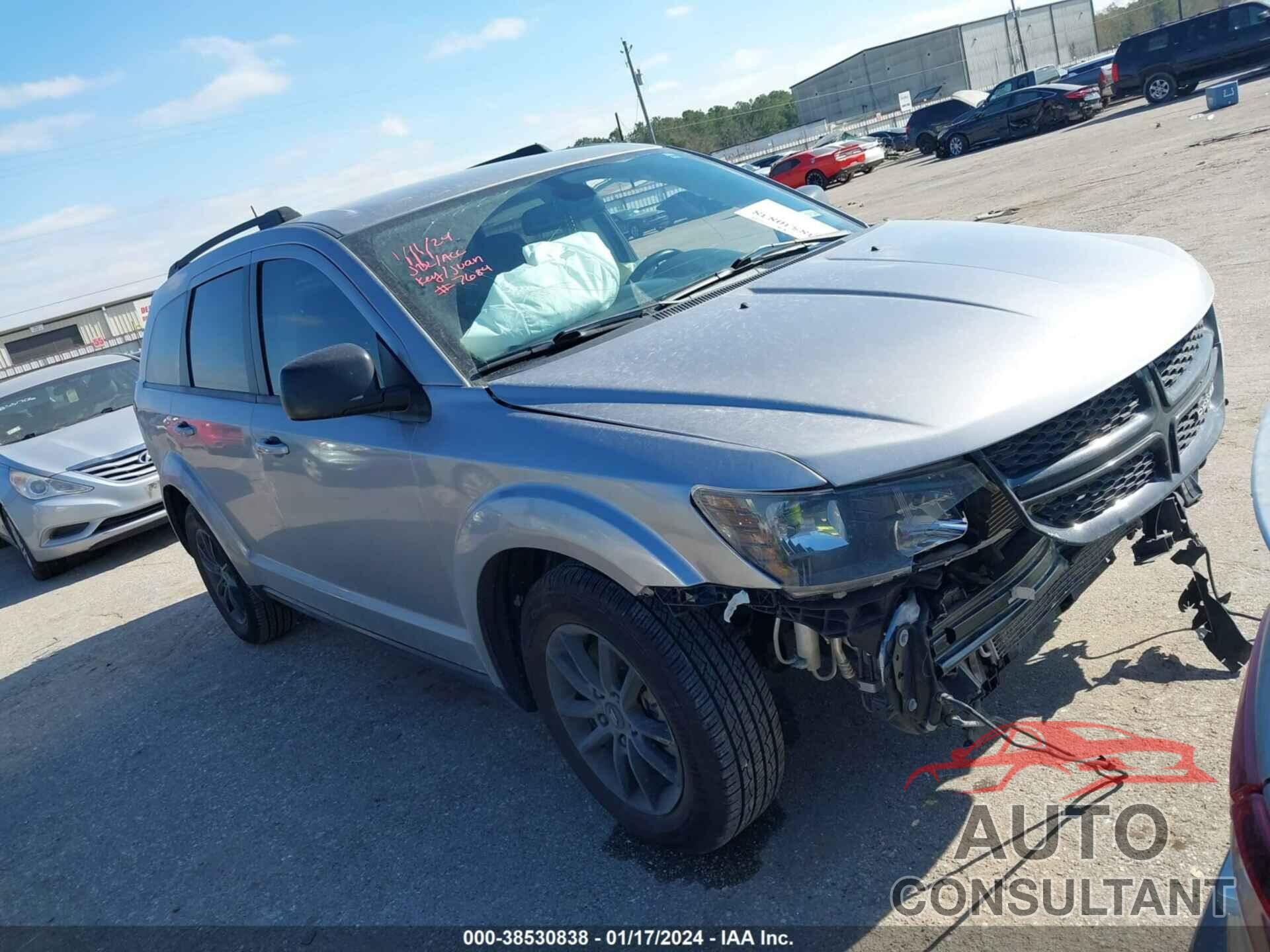 DODGE JOURNEY 2020 - 3C4PDCAB6LT237684