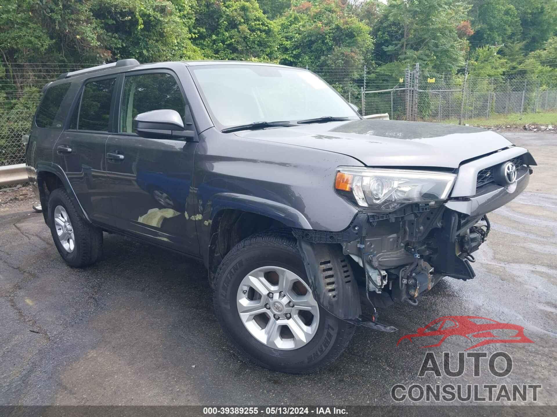 TOYOTA 4RUNNER 2019 - JTEBU5JR8K5654009