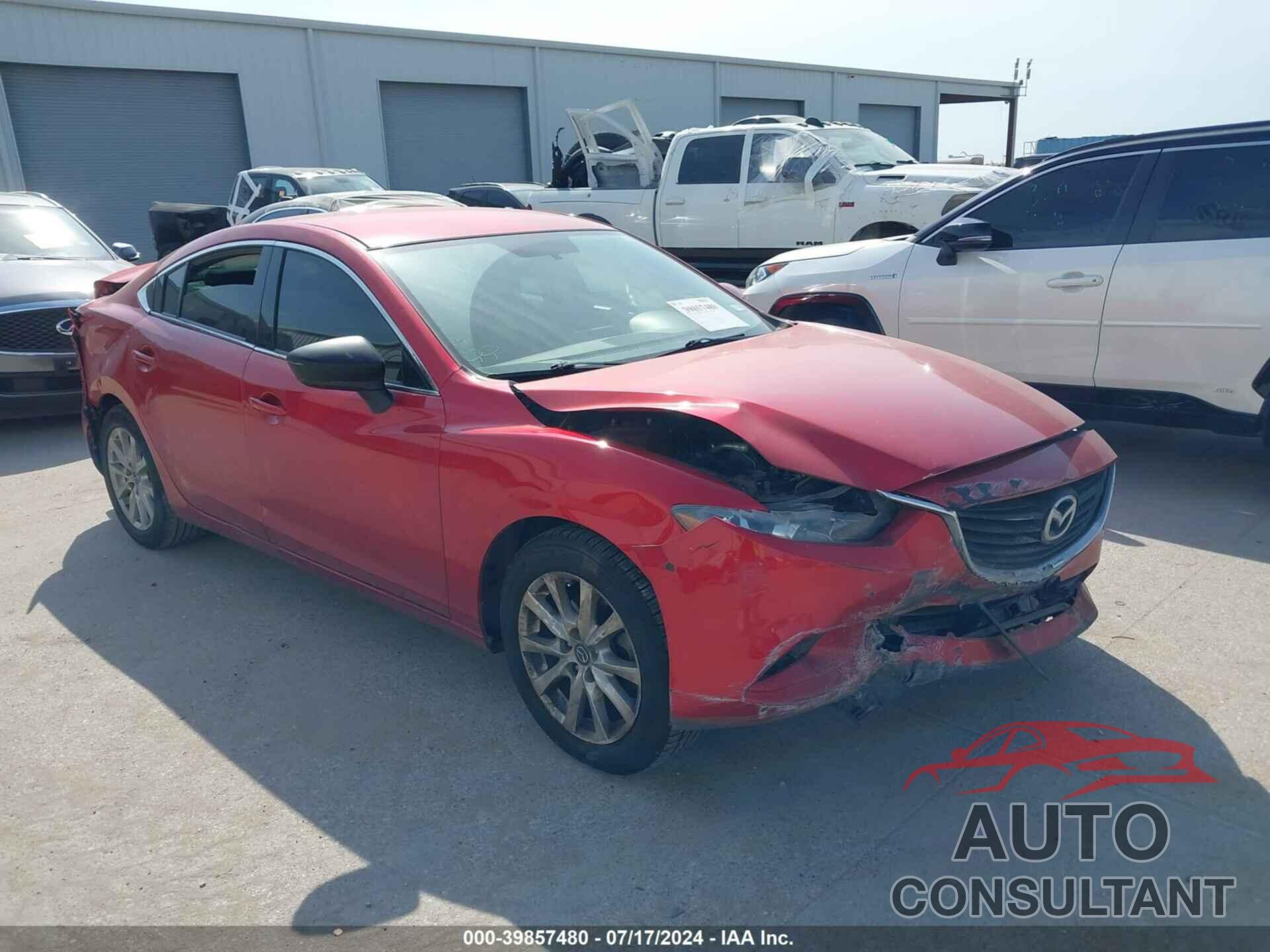 MAZDA MAZDA6 2016 - JM1GJ1U56G1407364