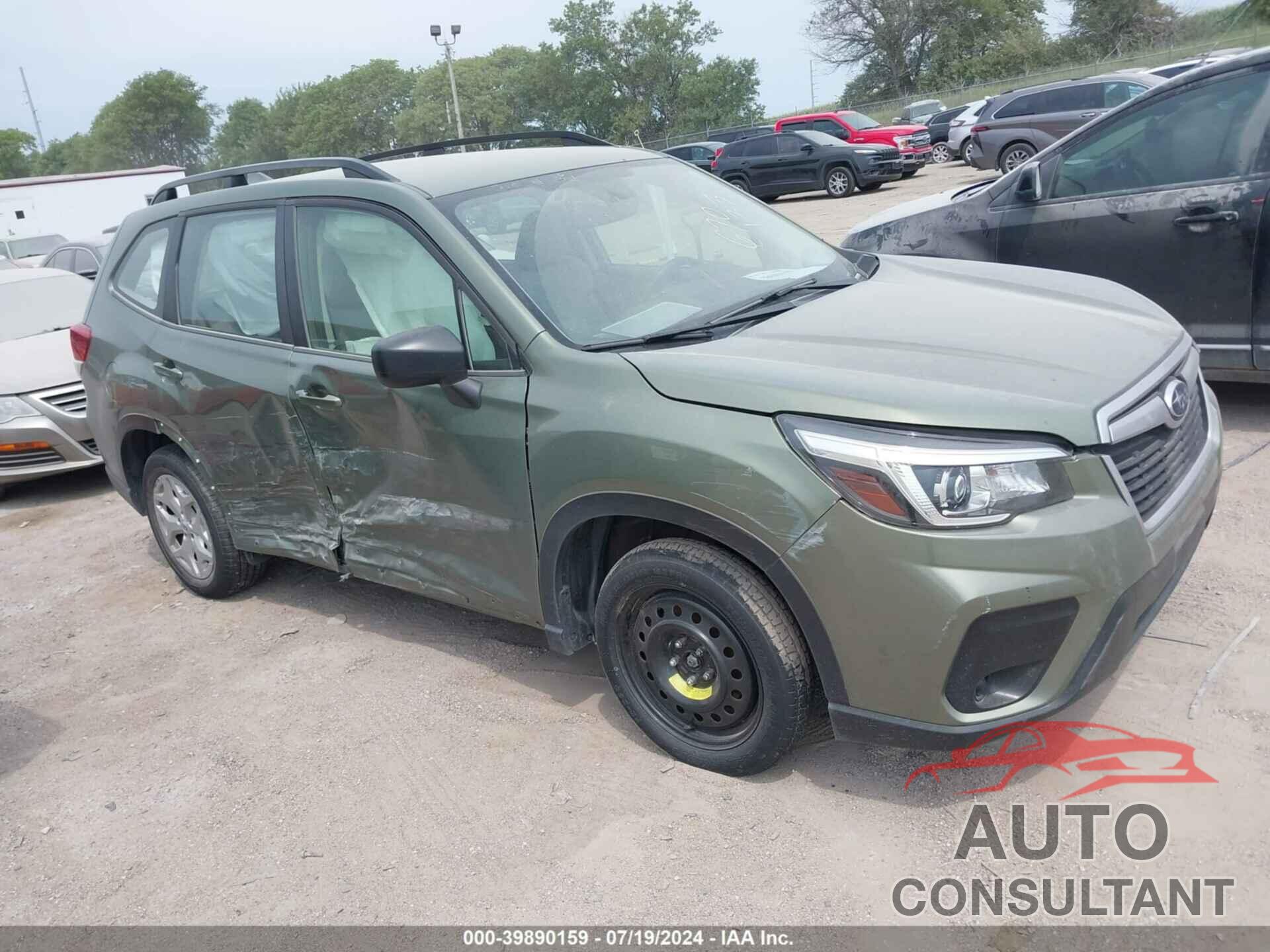 SUBARU FORESTER 2019 - JF2SKACC3KH451542