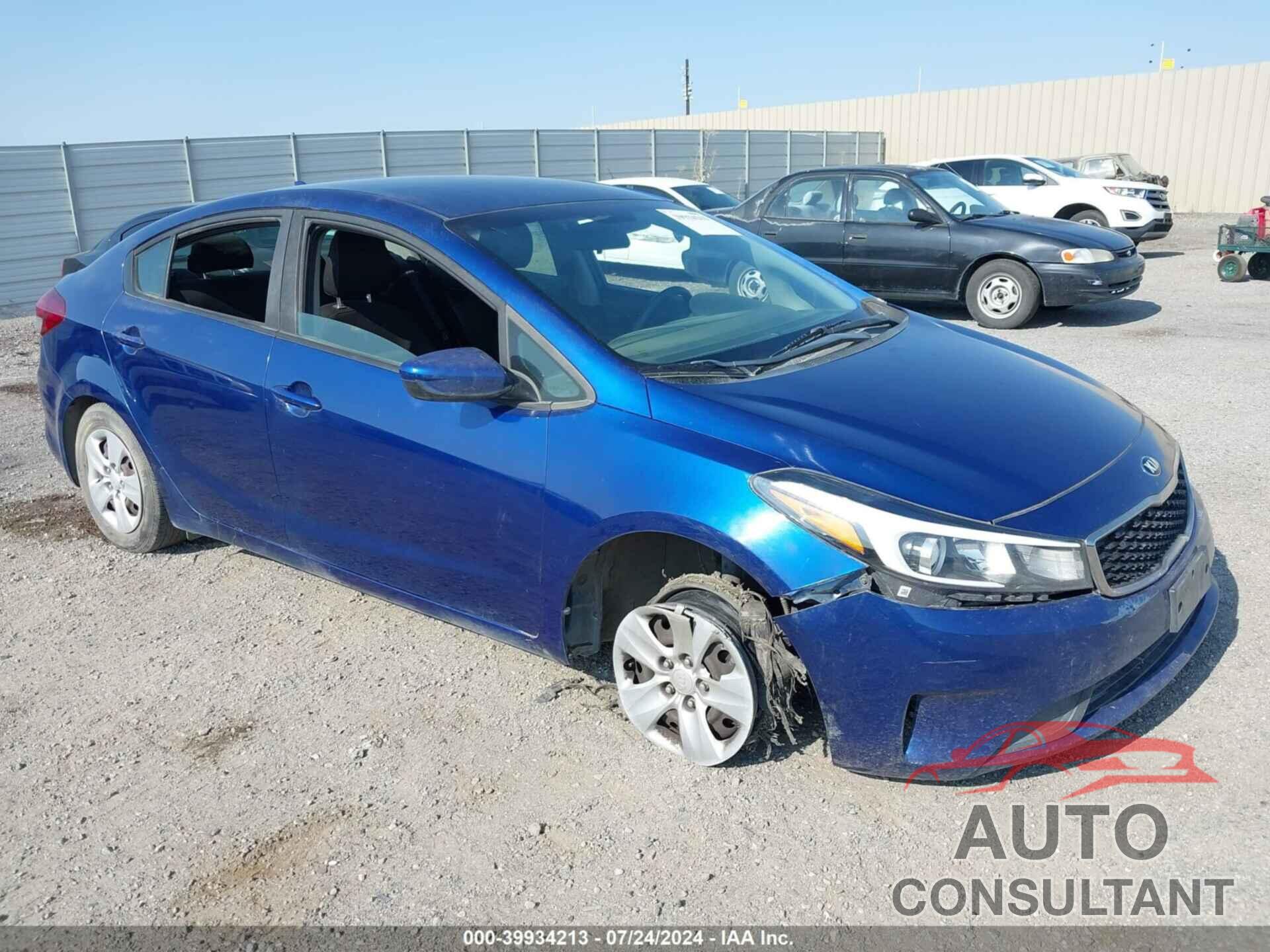 KIA FORTE 2017 - 3KPFK4A75HE138840