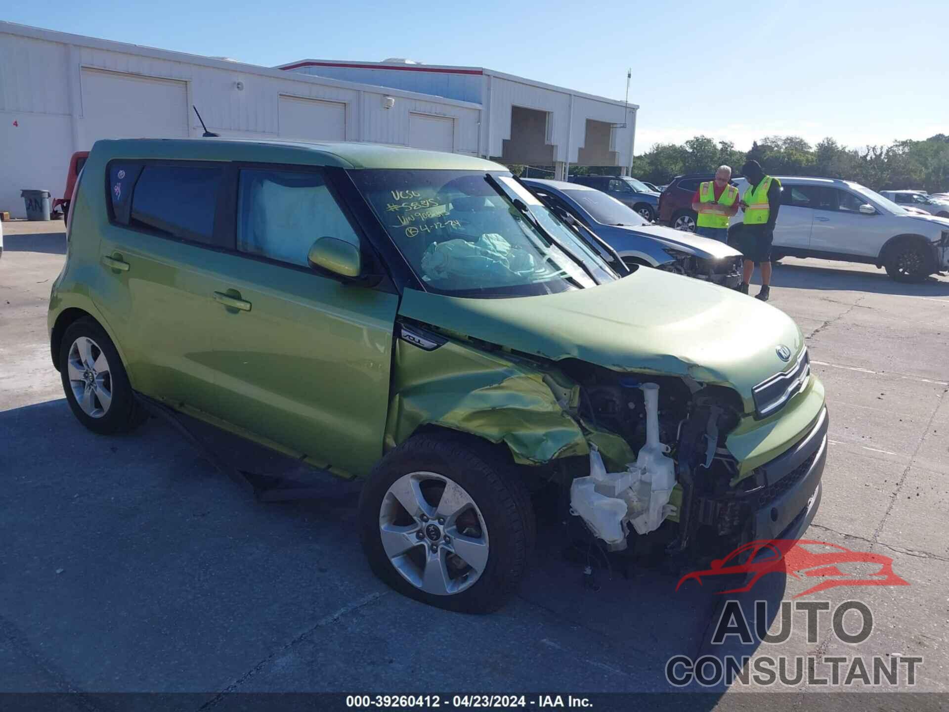 KIA SOUL 2019 - KNDJN2A26K7908383