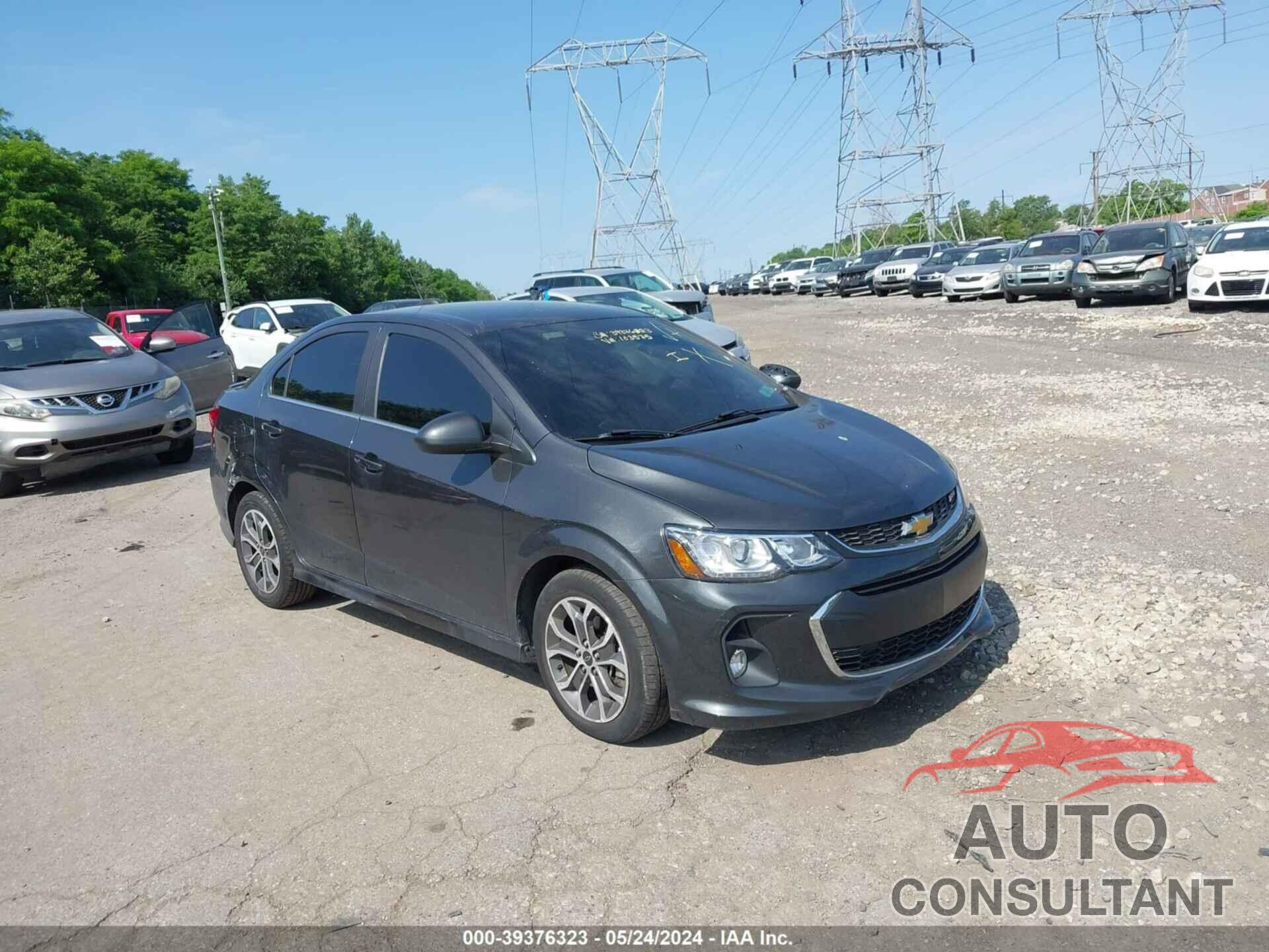 CHEVROLET SONIC 2020 - 1G1JD5SB2L4103575