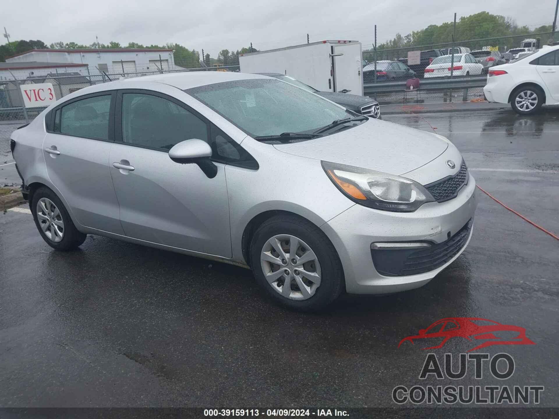 KIA RIO 2016 - KNADM4A39G6558942