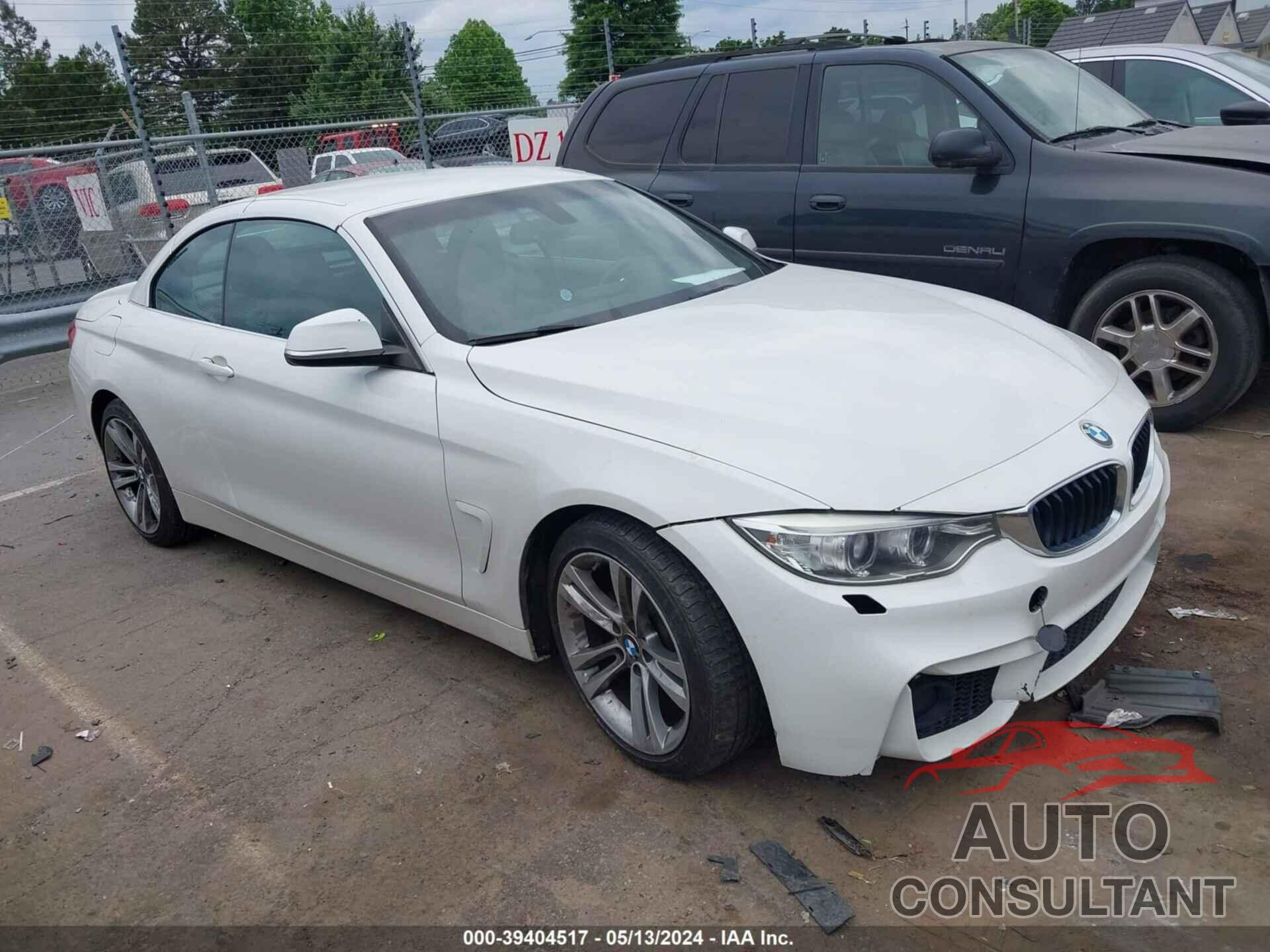 BMW 428I 2016 - WBA3V7C56G5A25755
