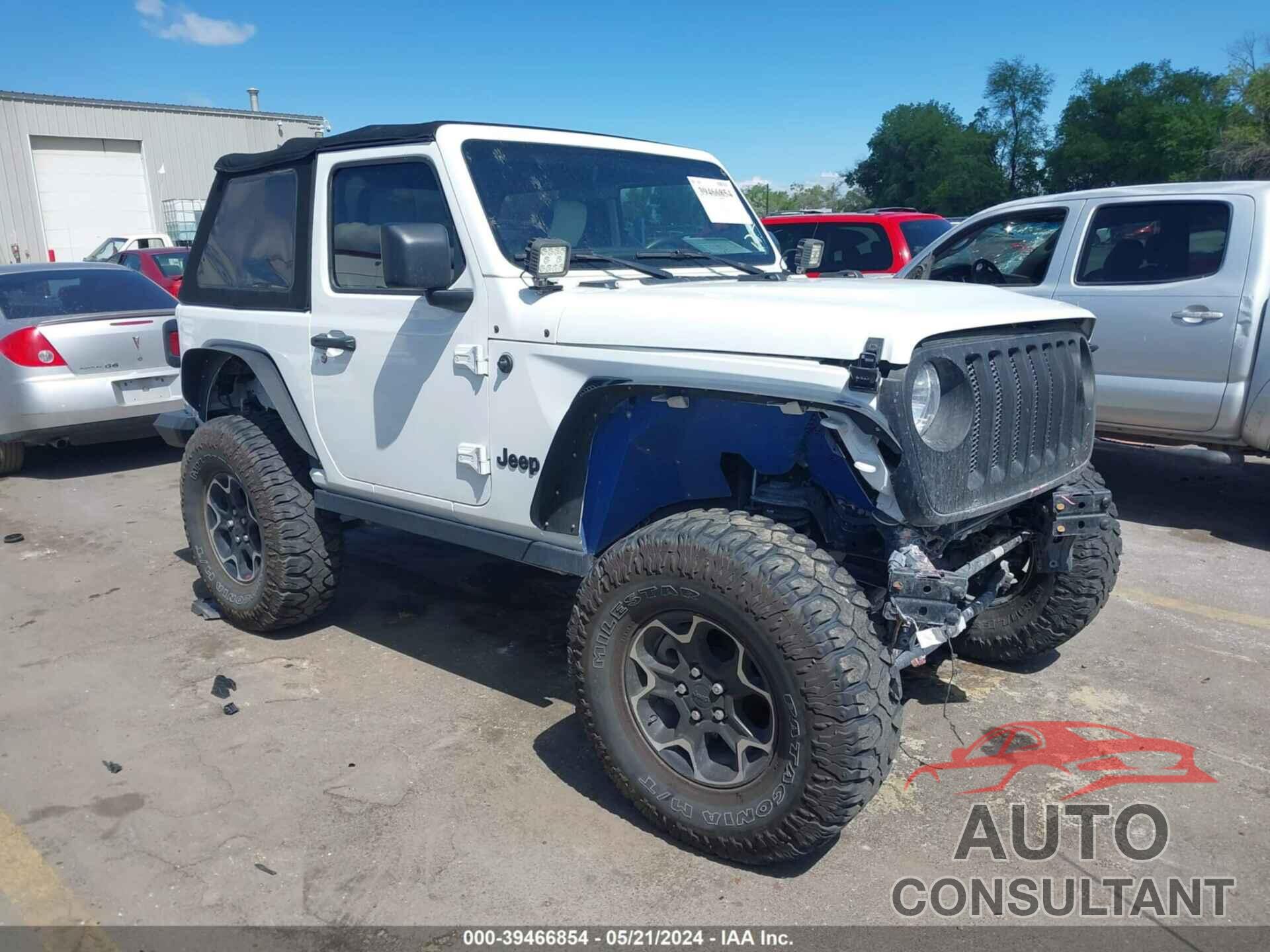 JEEP WRANGLER 2021 - 1C4GJXAN9MW756475