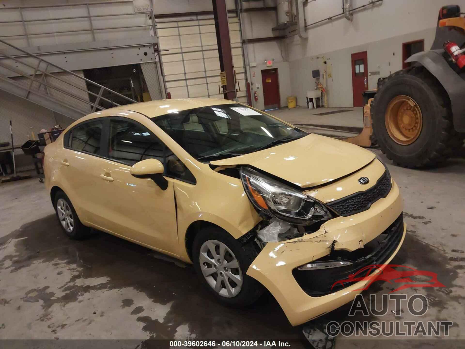 KIA RIO 2016 - KNADM4A32G6542050