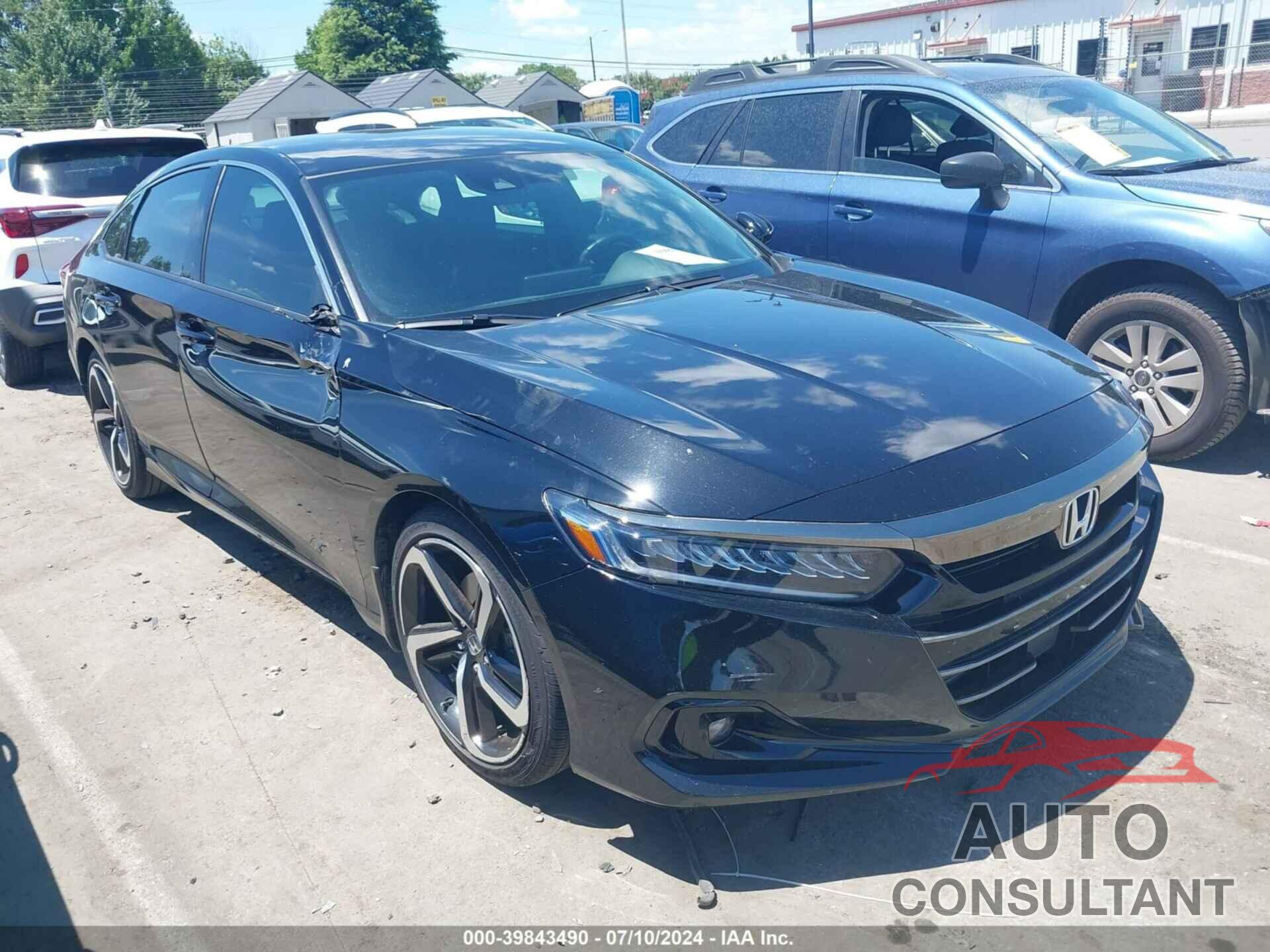 HONDA ACCORD 2022 - 1HGCV1F33NA122618