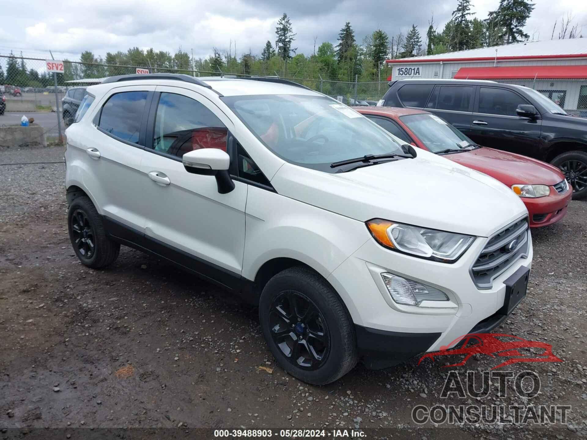 FORD ECOSPORT 2019 - MAJ6S3GL4KC271706