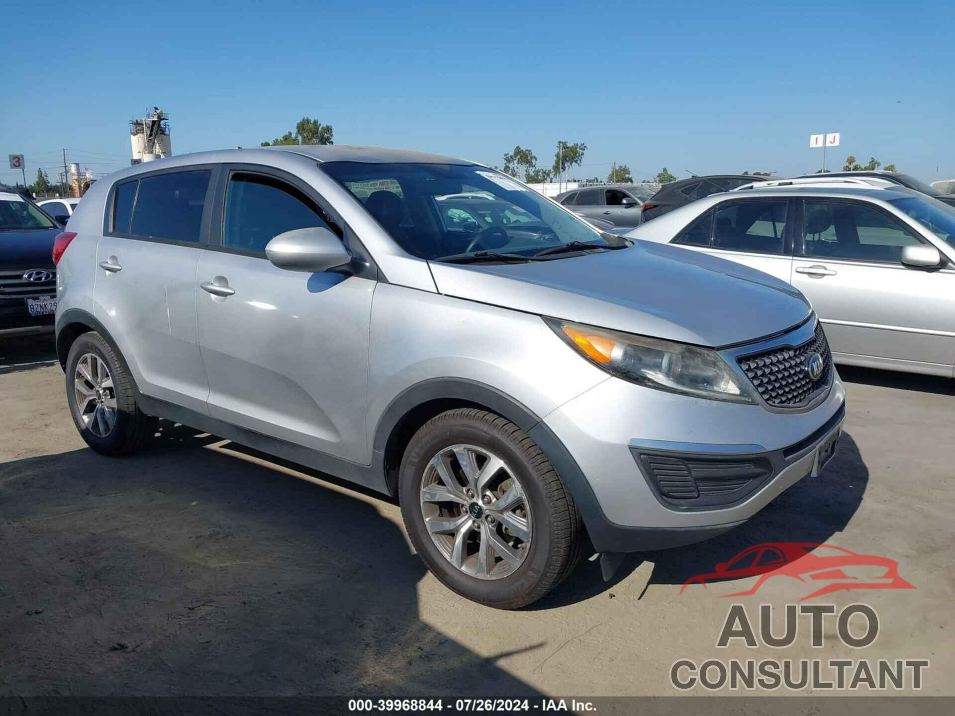 KIA SPORTAGE 2016 - KNDPB3AC9G7796459