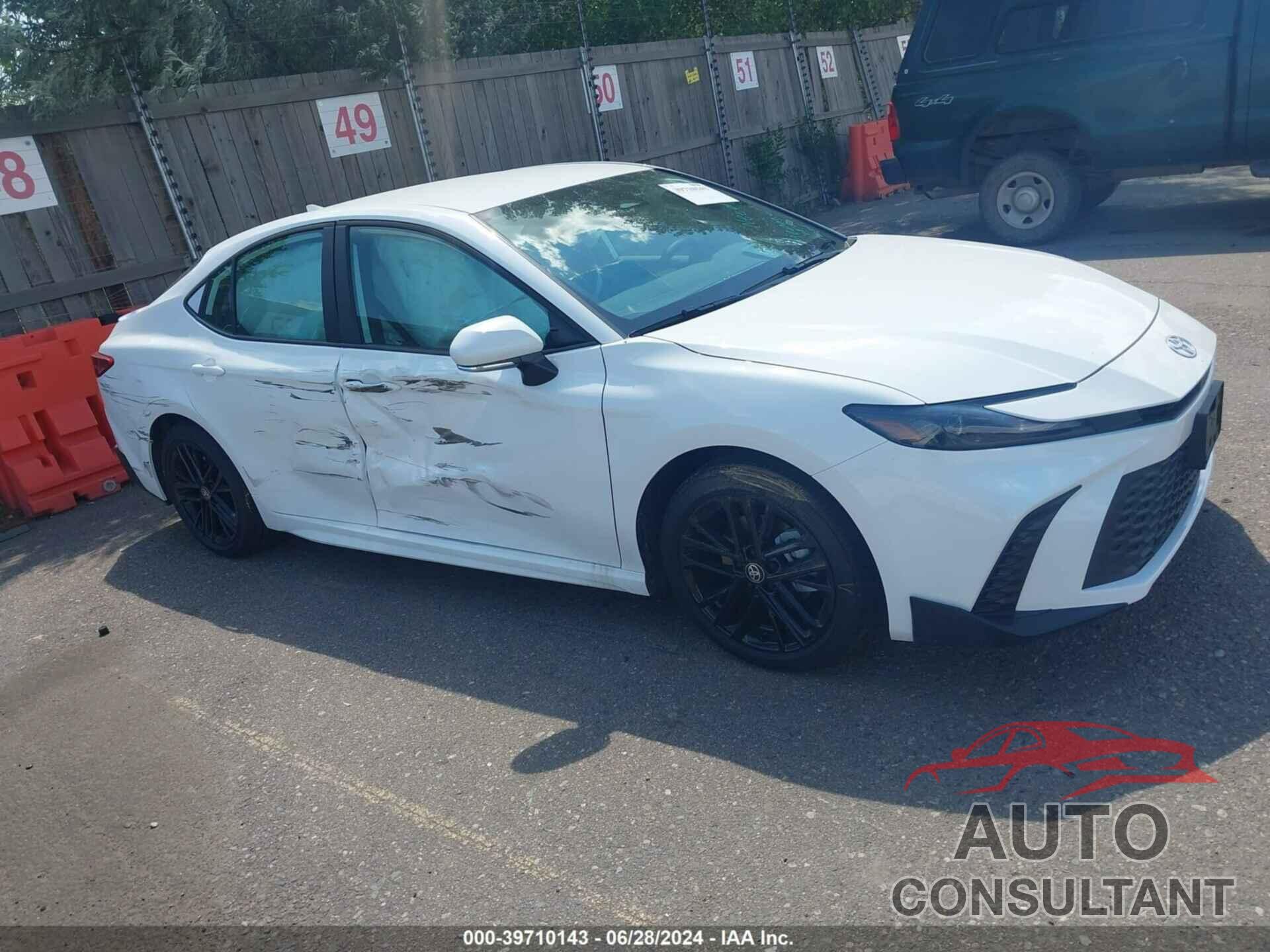TOYOTA CAMRY 2025 - 4T1DAACK6SU010377