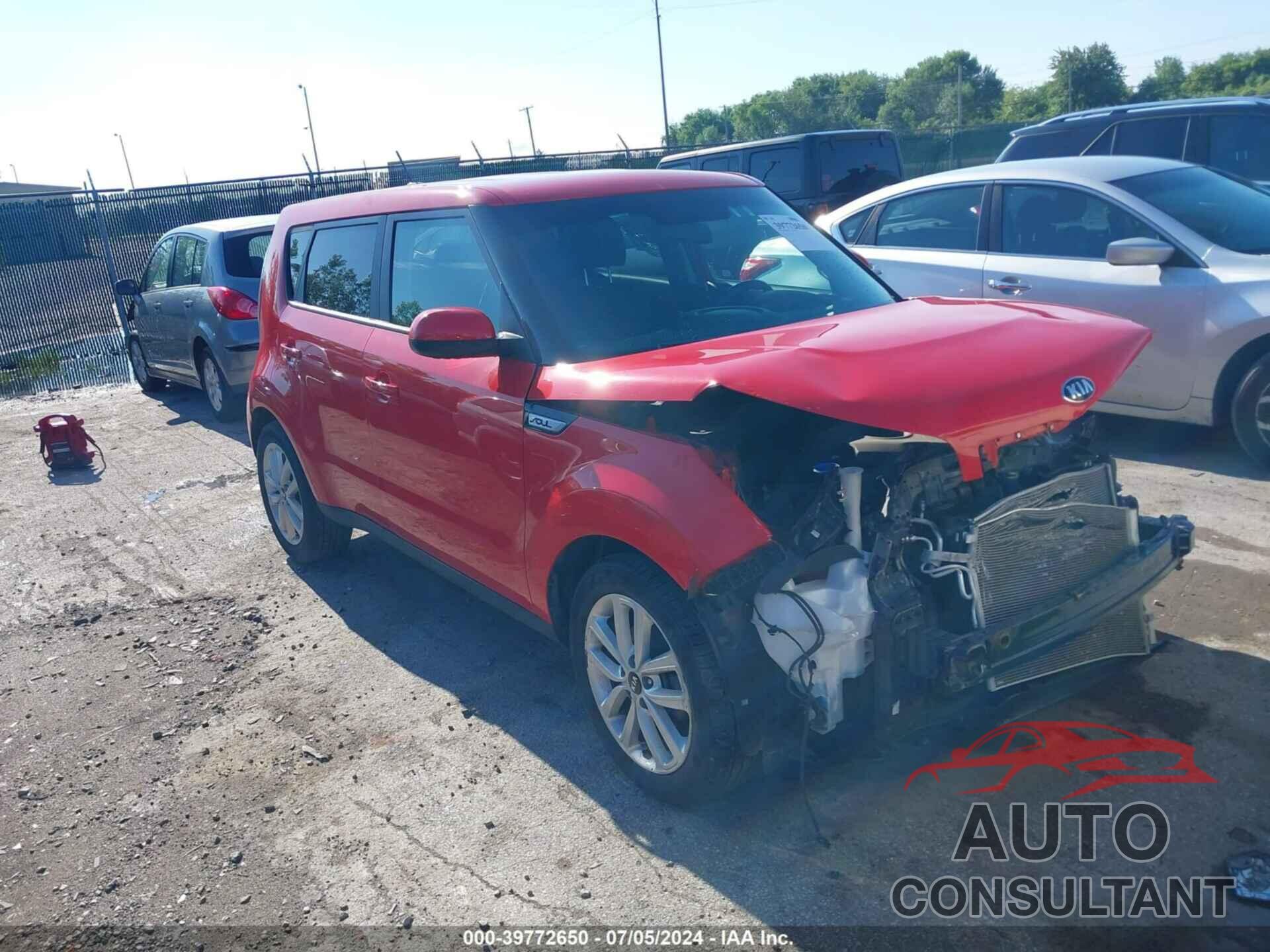 KIA SOUL 2019 - KNDJP3A57K7014788