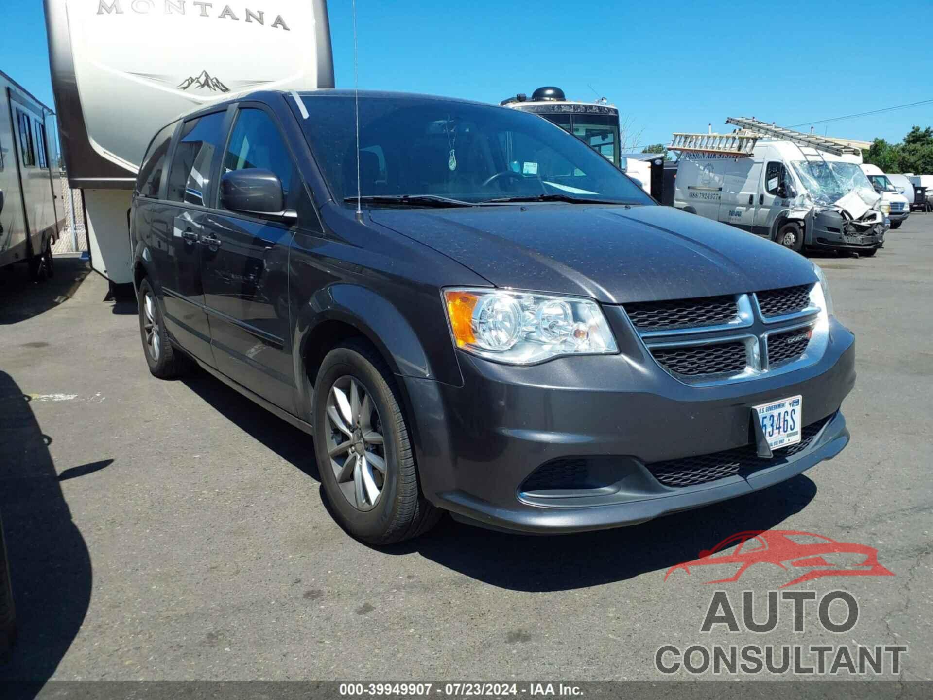 DODGE GRAND CARAVAN 2016 - 2C4RDGBG1GR395630