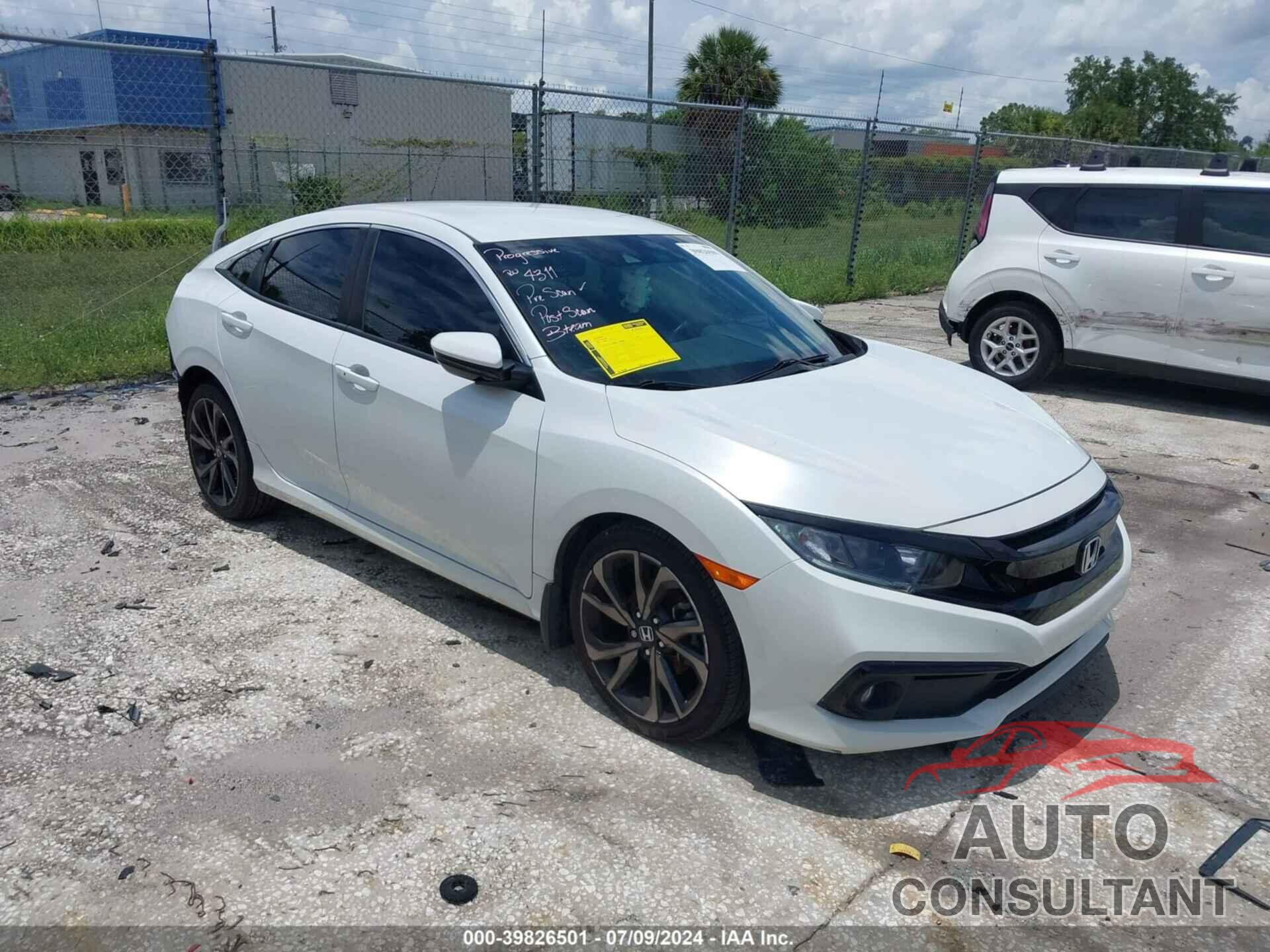 HONDA CIVIC 2020 - 2HGFC2F85LH582737