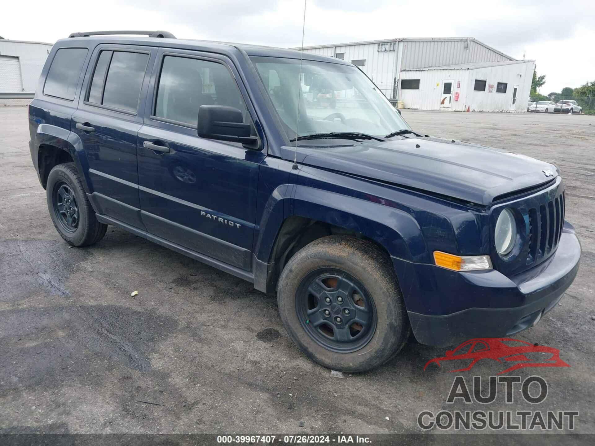 JEEP PATRIOT 2016 - 1C4NJPBA3GD659713