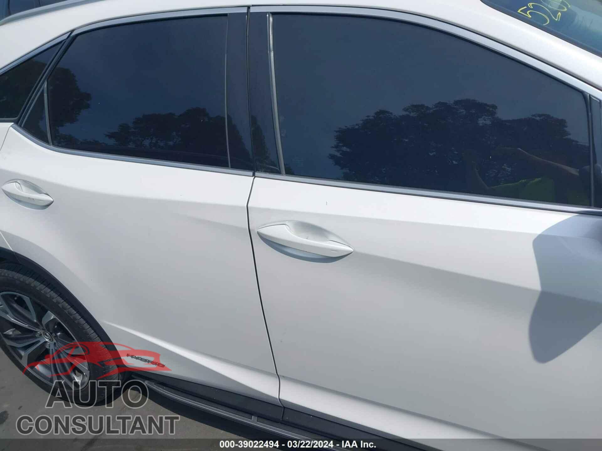 LEXUS RX 2019 - 2T2BGMCA0KC031737
