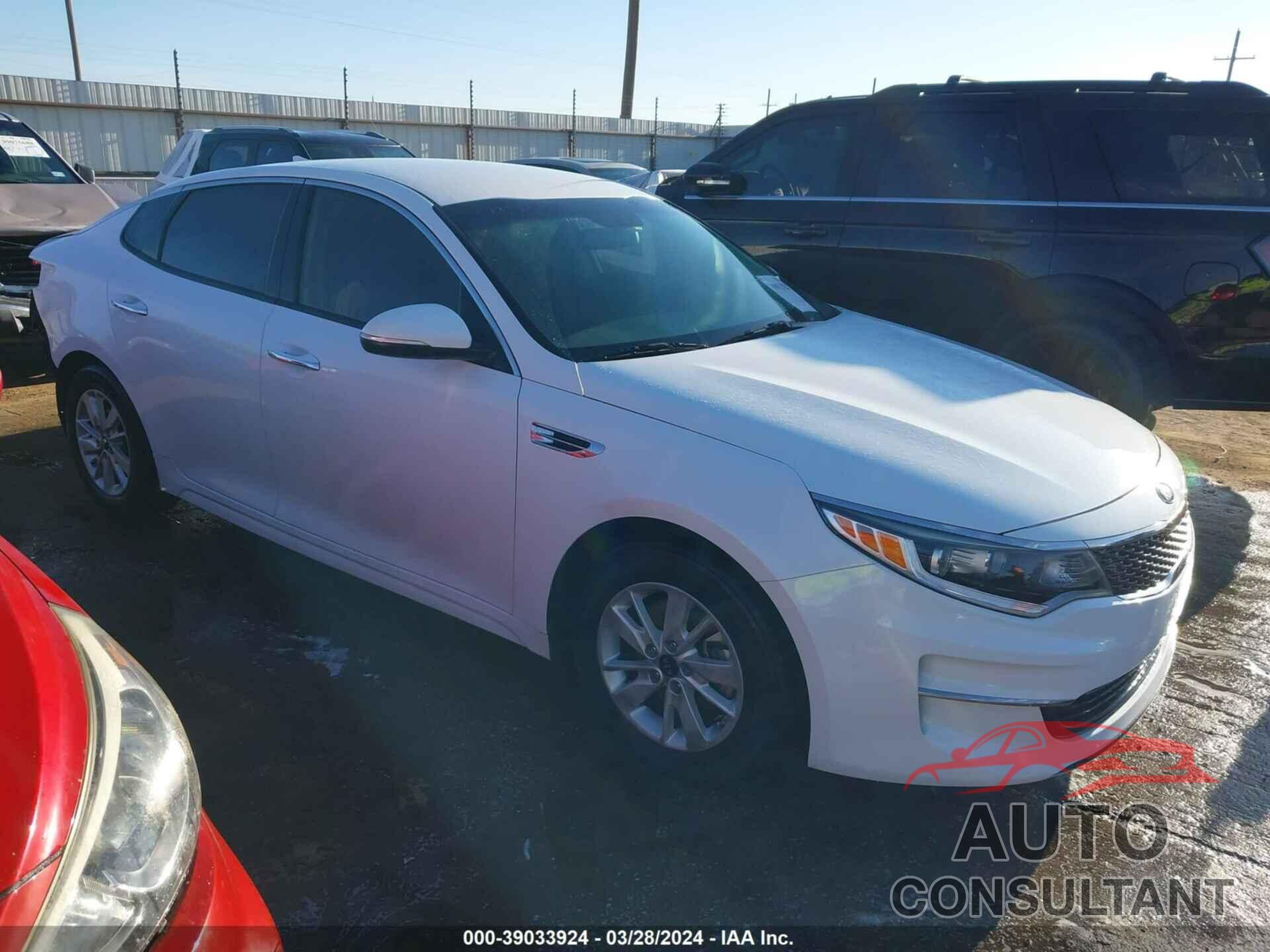 KIA OPTIMA 2016 - 5XXGT4L32GG111080