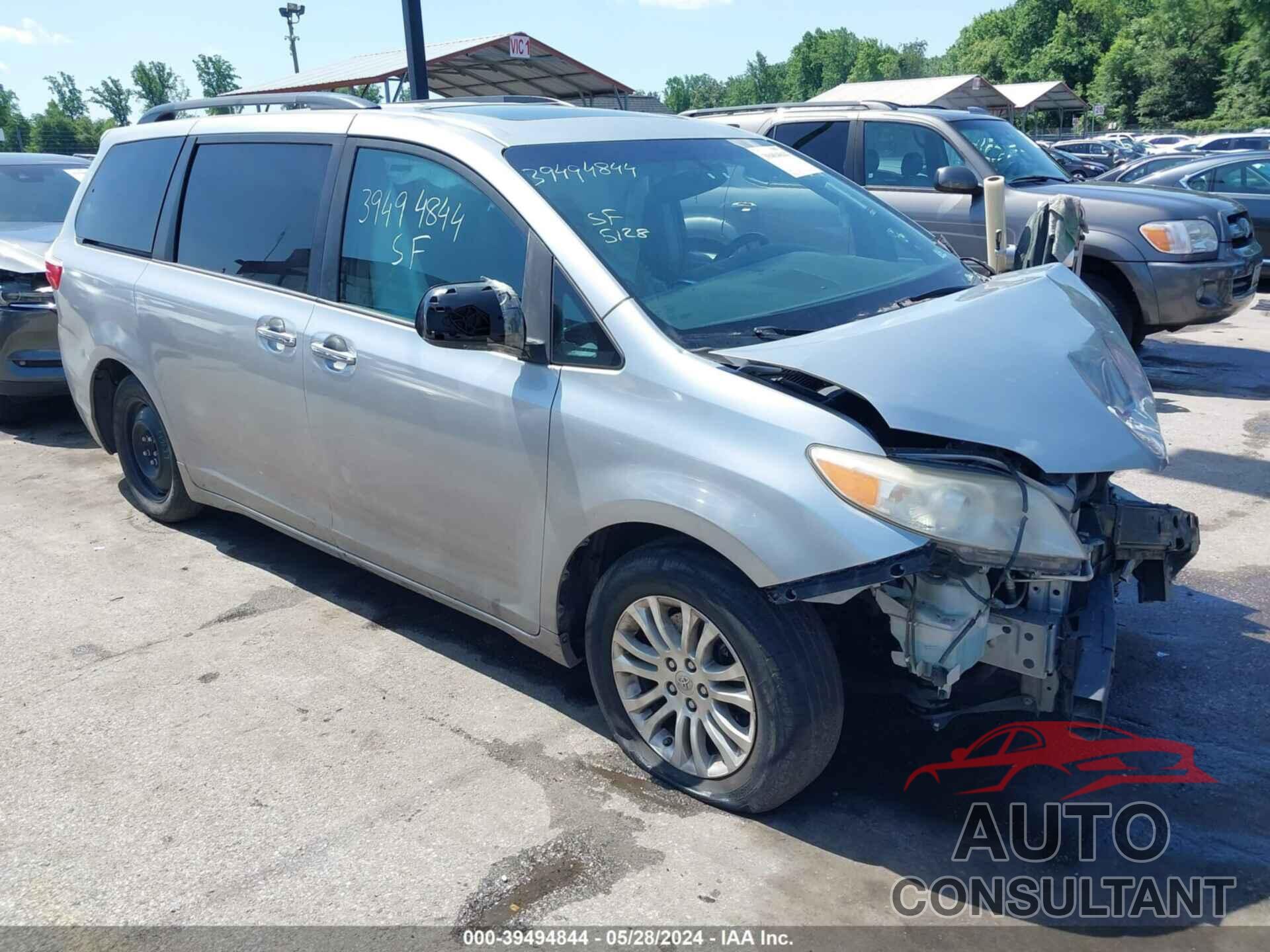 TOYOTA SIENNA 2016 - 5TDYK3DC2GS693518