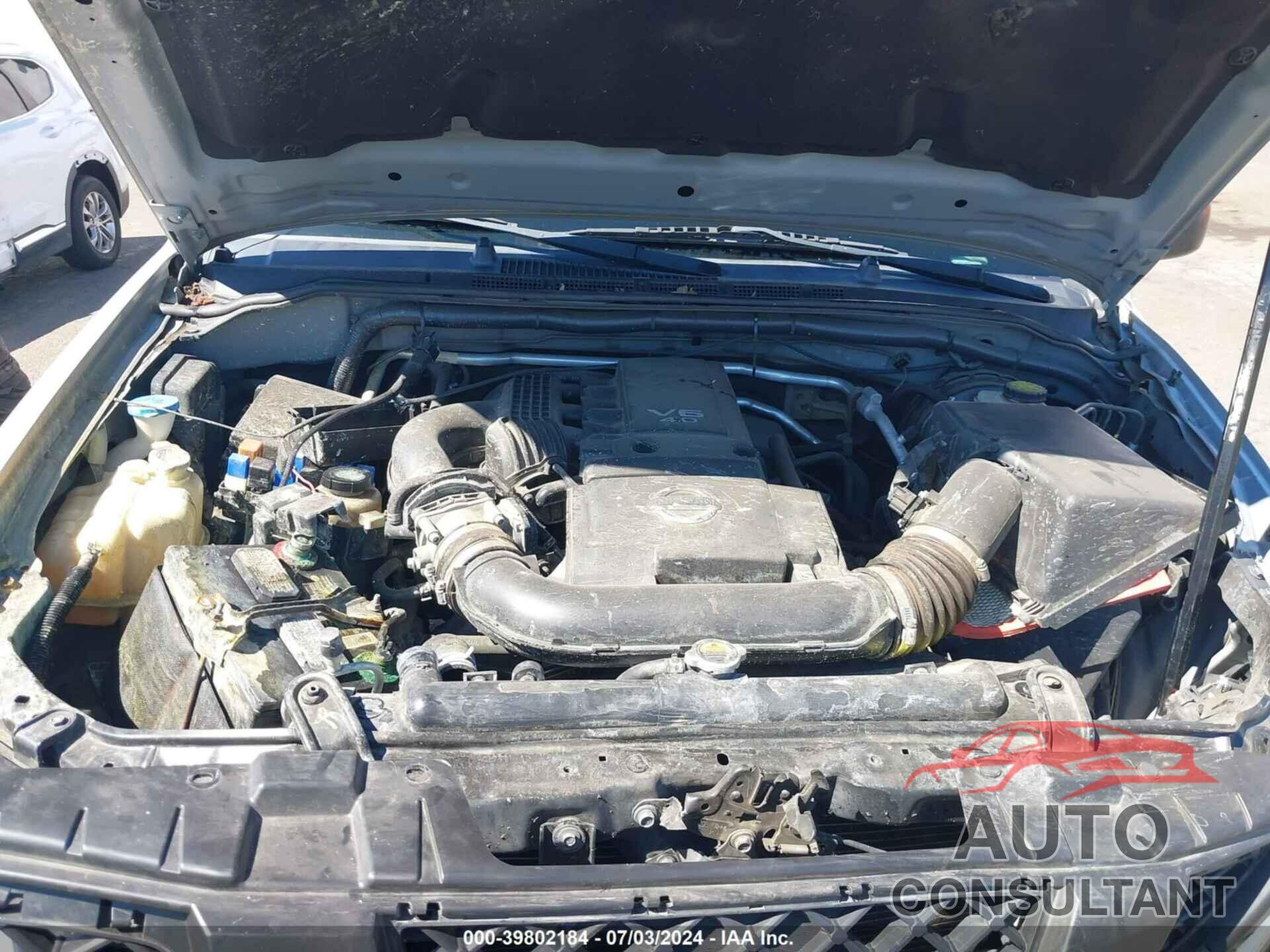 NISSAN FRONTIER 2017 - 1N6AD0EV4HN760179