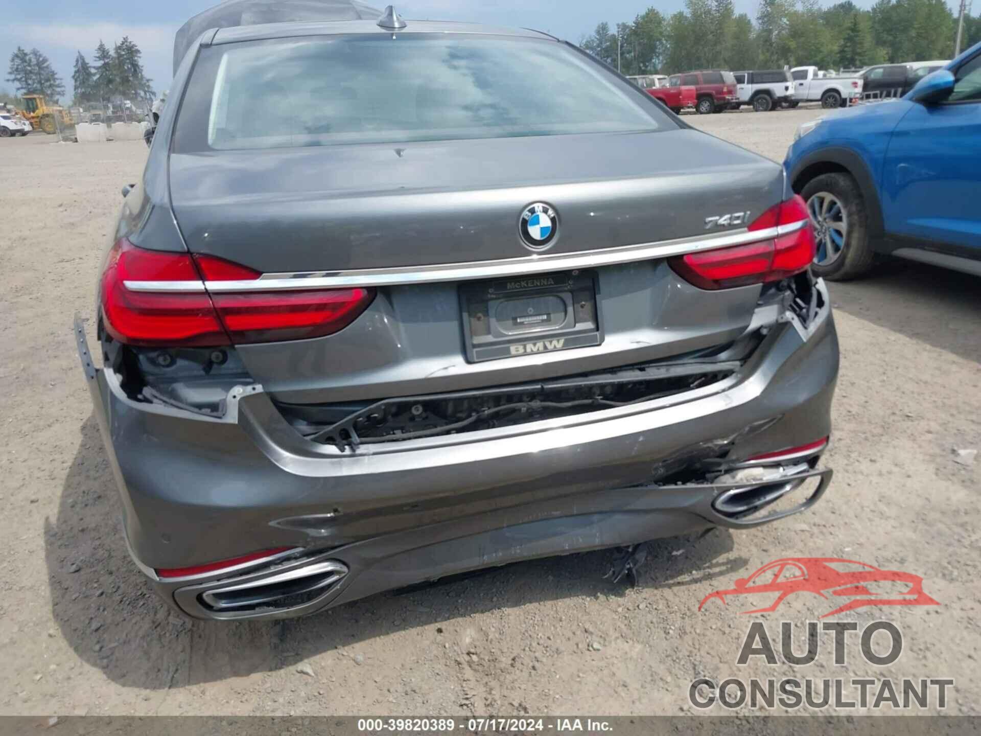 BMW 740I 2019 - WBA7E2C55KB454543