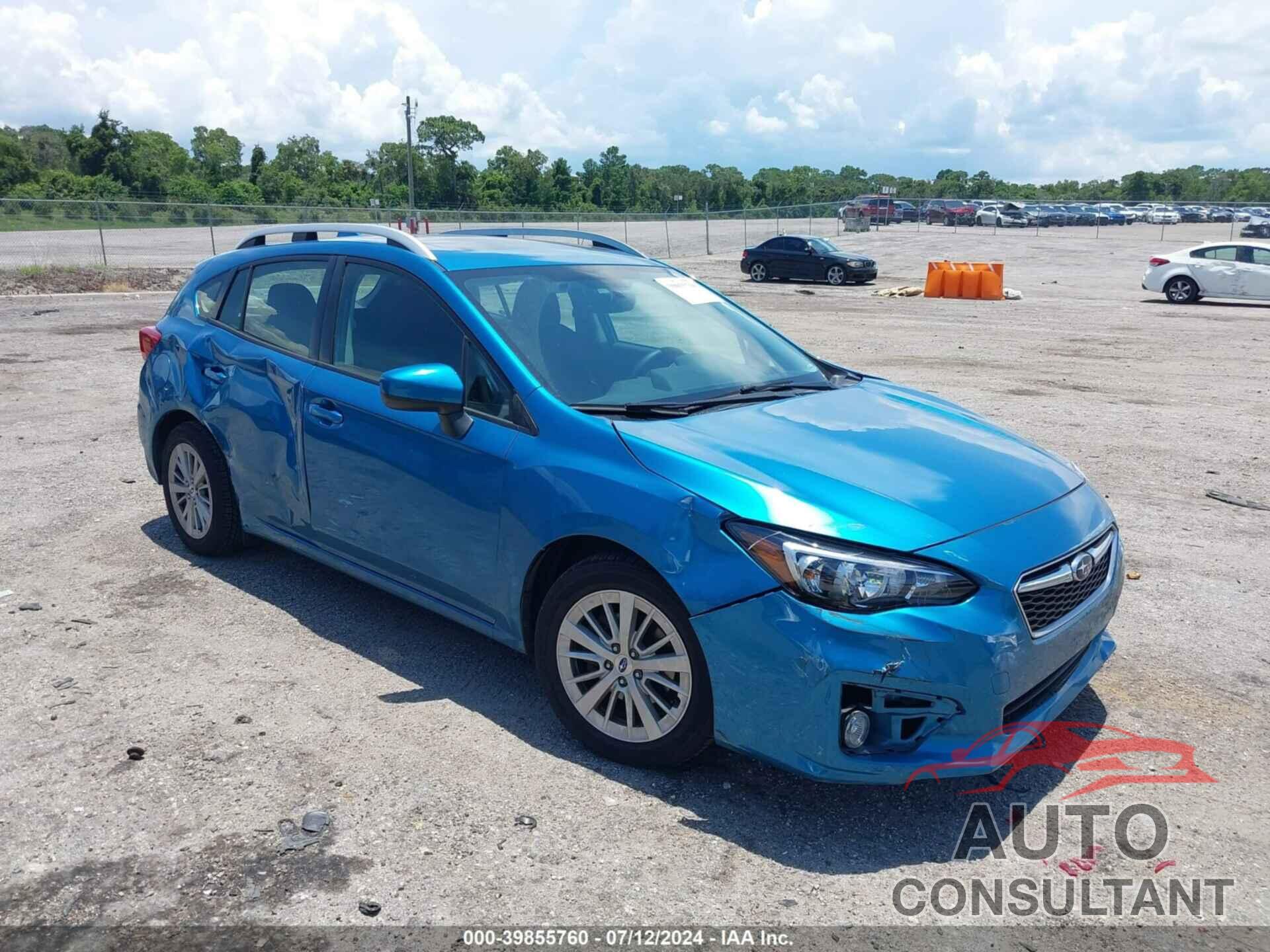 SUBARU IMPREZA 2017 - 4S3GTAD66H3731536