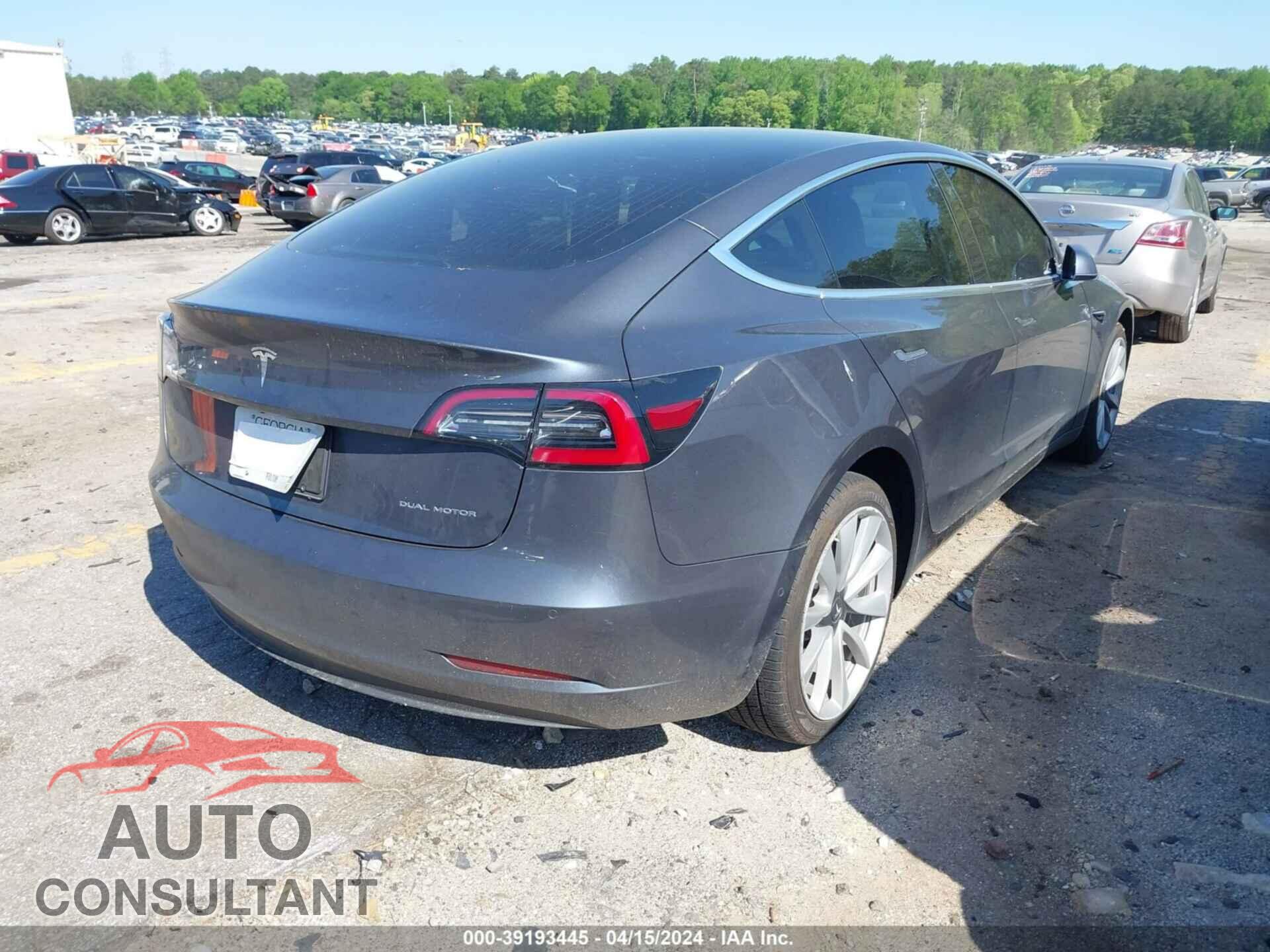 TESLA MODEL 3 2020 - 5YJ3E1EB5LF646591