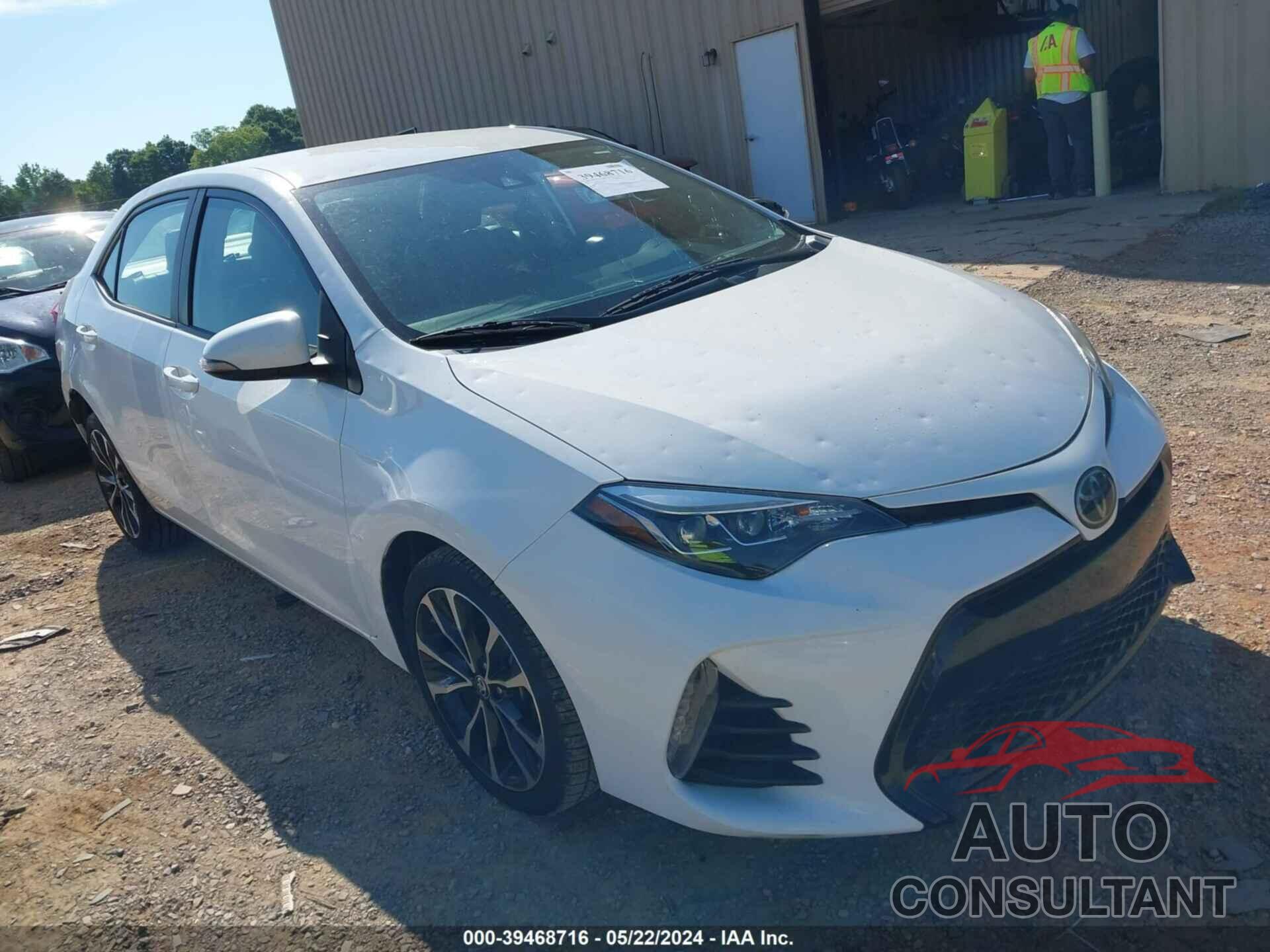 TOYOTA COROLLA 2019 - 2T1BURHE5KC216582