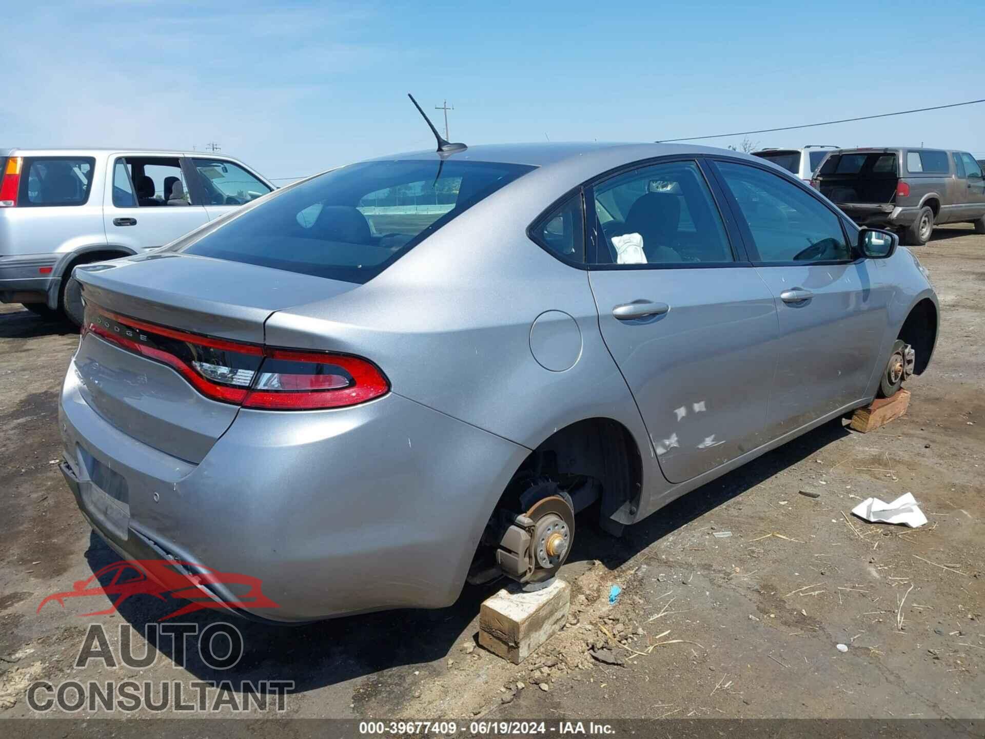 DODGE DART 2016 - 1C3CDFAA6GD577408