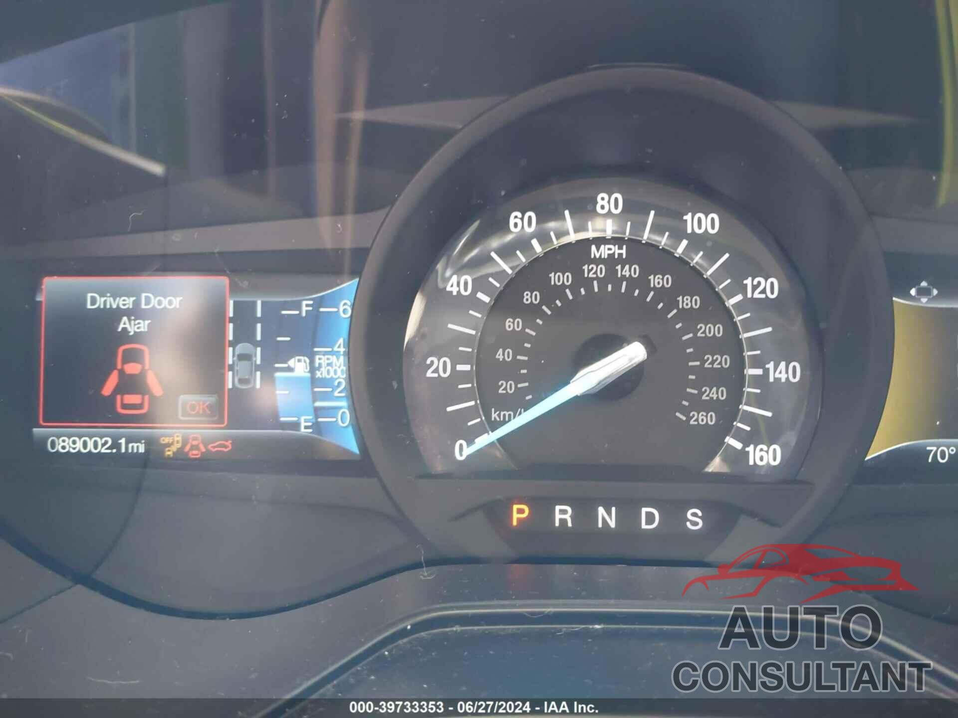 FORD FUSION 2019 - 3FA6P0T9XKR259426