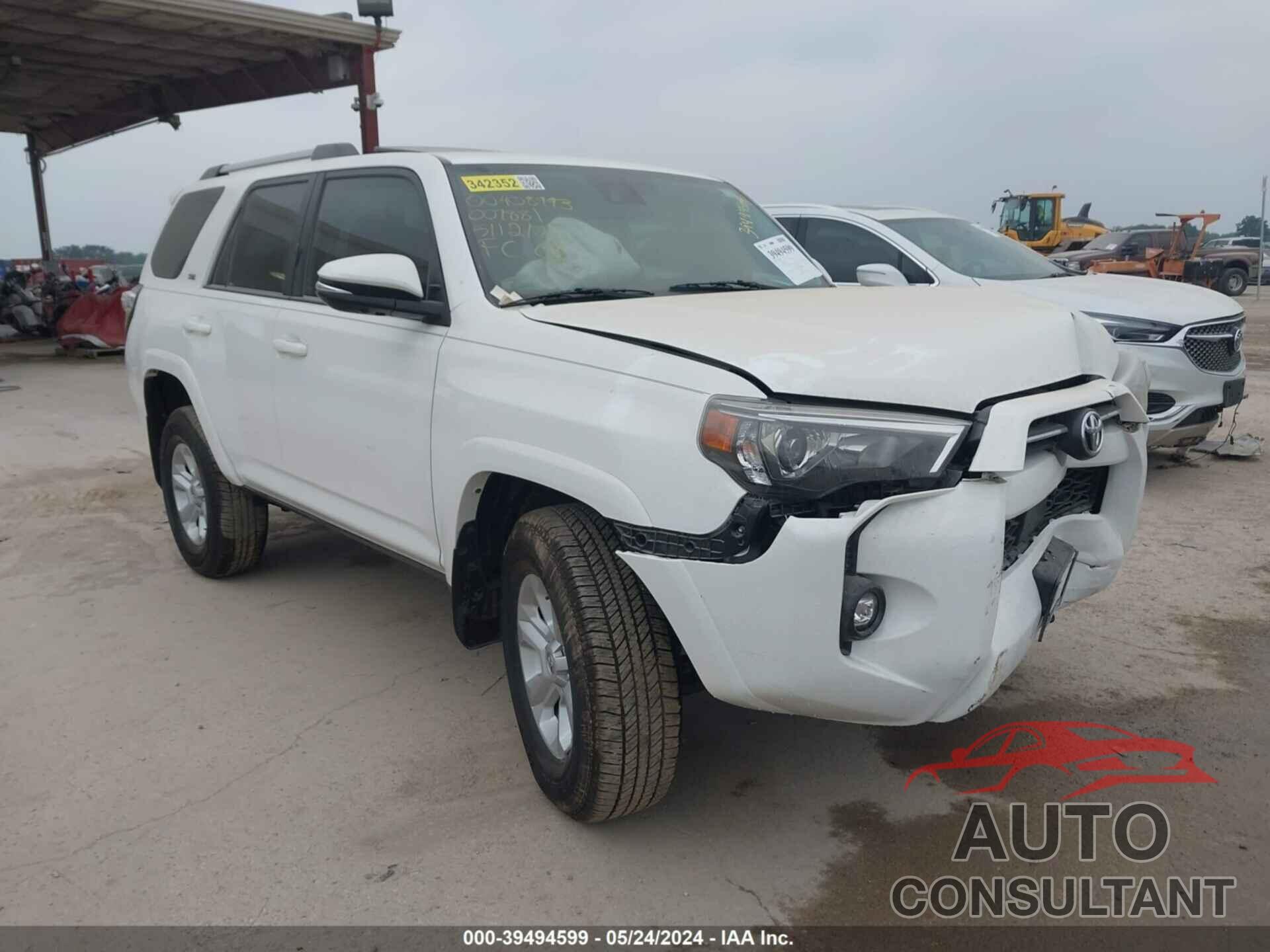 TOYOTA 4RUNNER 2022 - JTENU5JR8N6007881