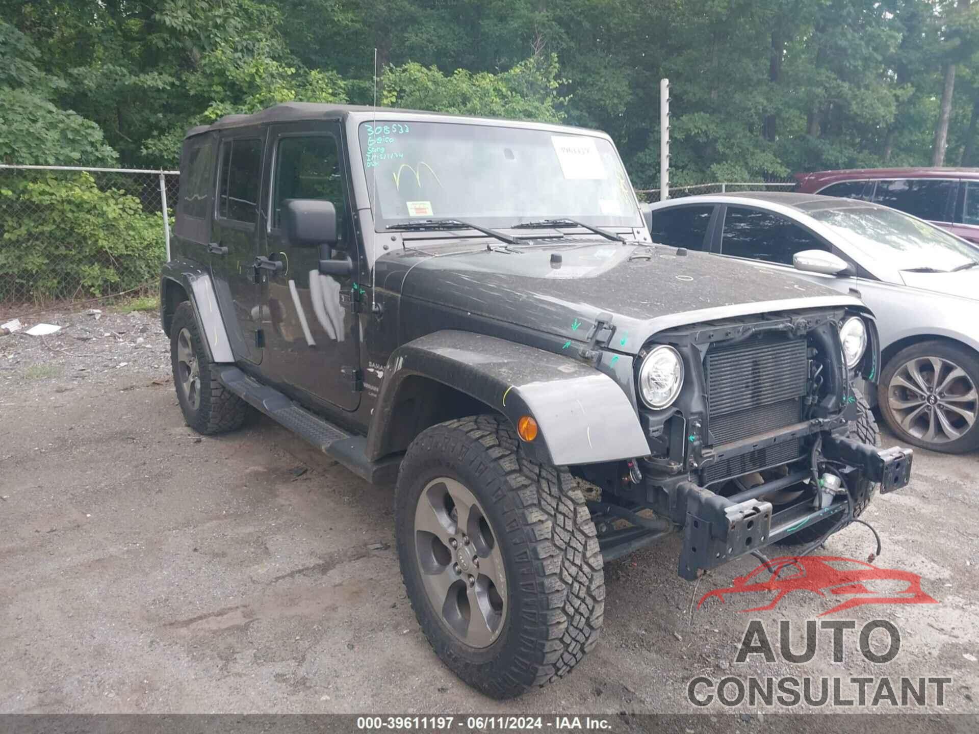 JEEP WRANGLER JK UNLIMITED 2018 - 1C4HJWEG5JL927018