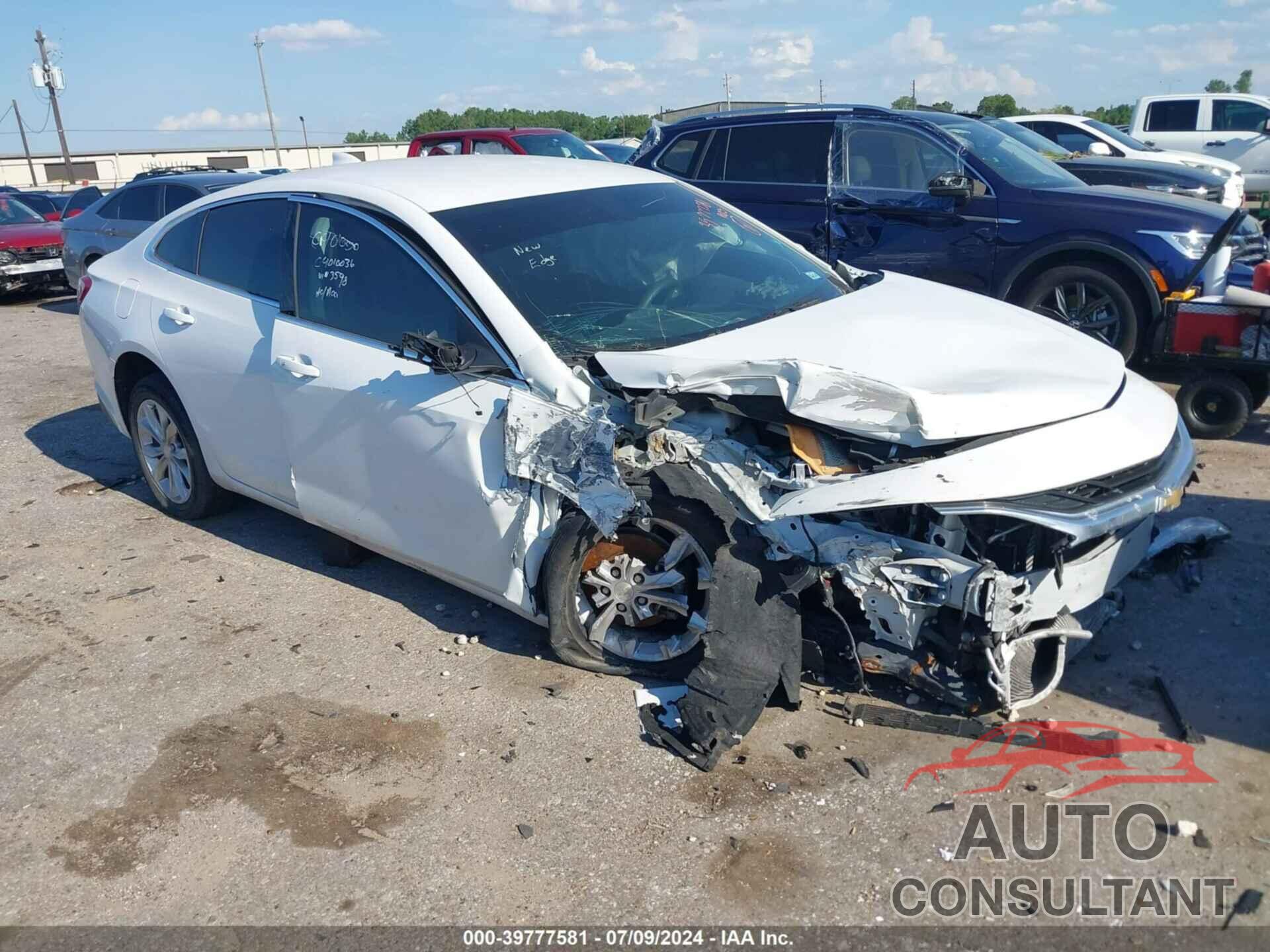 CHEVROLET MALIBU 2020 - 1G1ZD5ST6LF093598