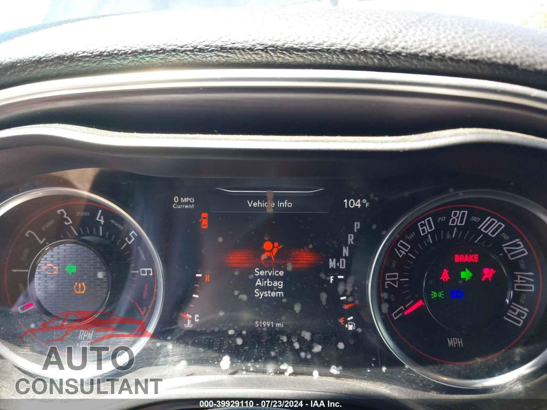 DODGE CHALLENGER 2018 - 2C3CDZAG4JH242535