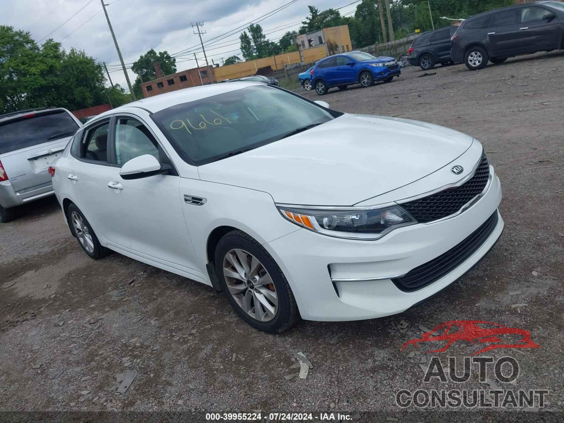 KIA OPTIMA 2018 - 5XXGT4L31JG269661