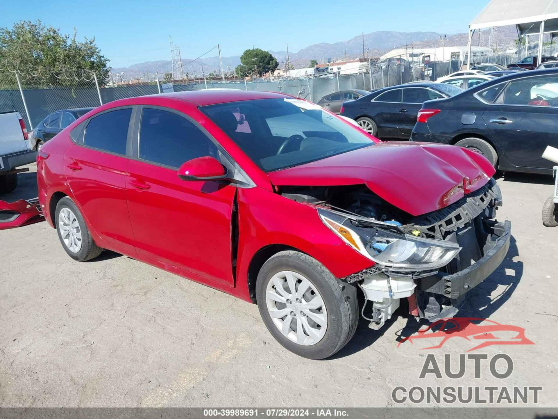 HYUNDAI ACCENT 2019 - 3KPC24A3XKE055279