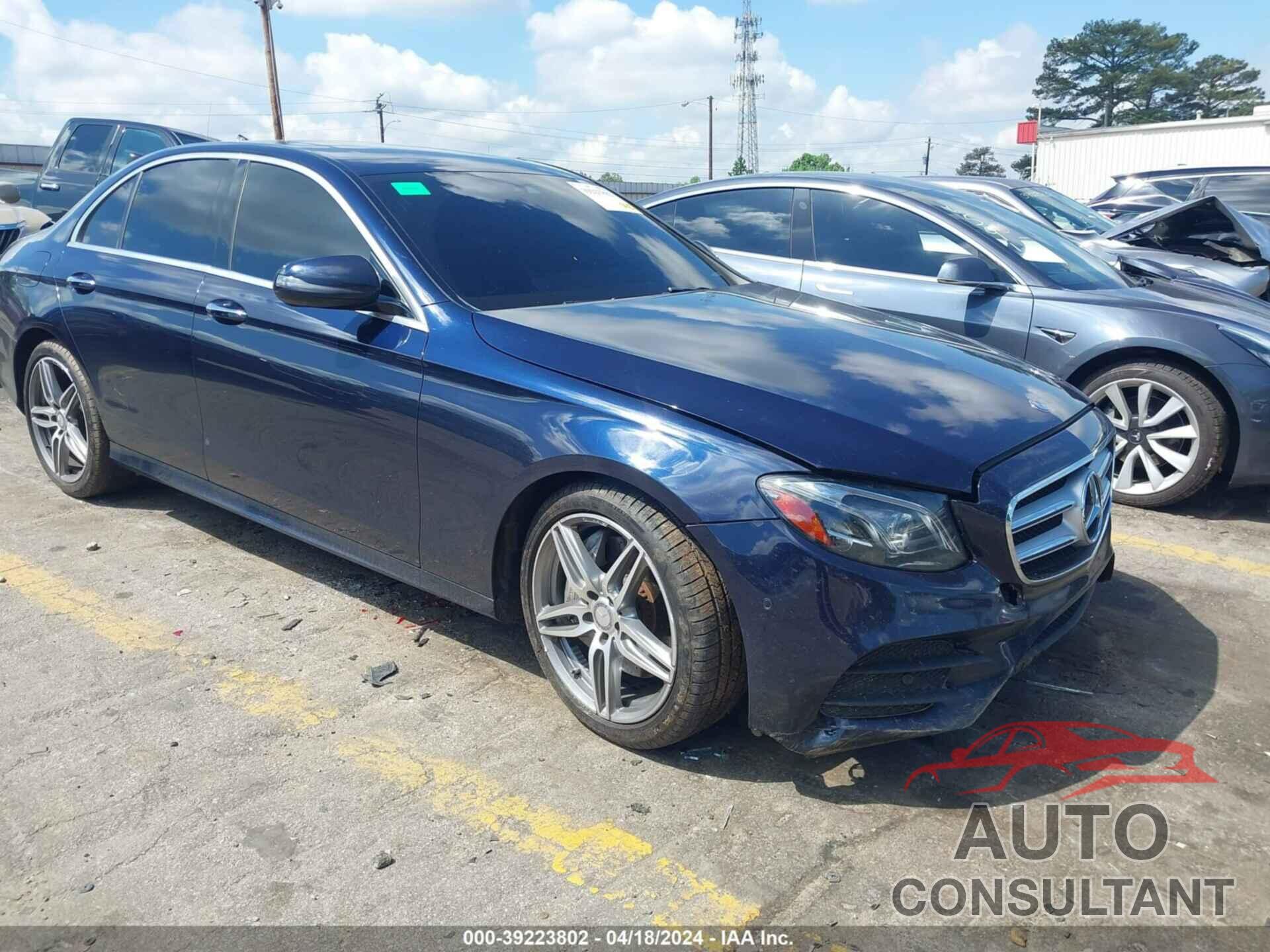 MERCEDES-BENZ E 2017 - WDDZF4KB3HA205366