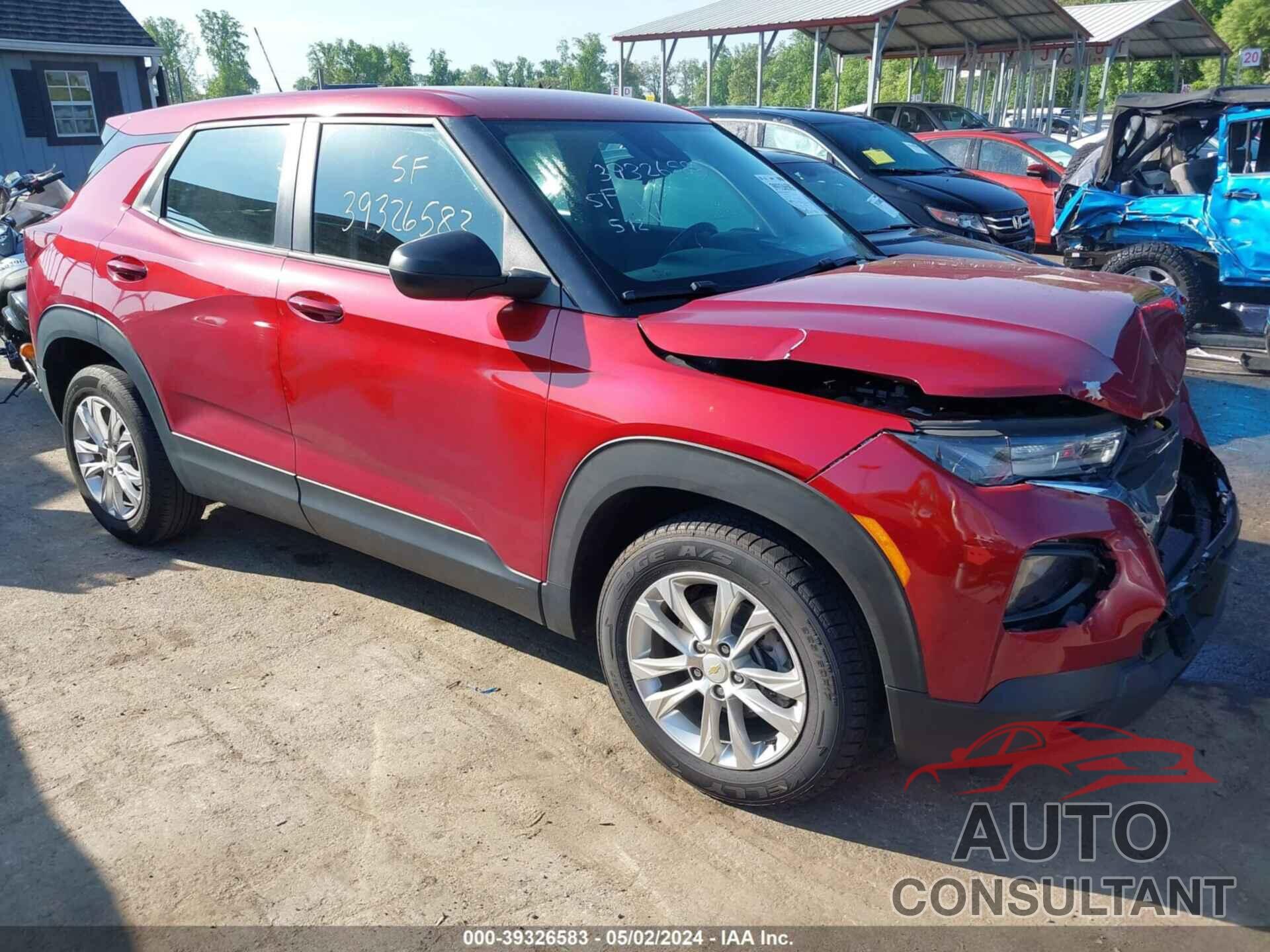 CHEVROLET TRAILBLAZER 2021 - KL79MMS27MB139440