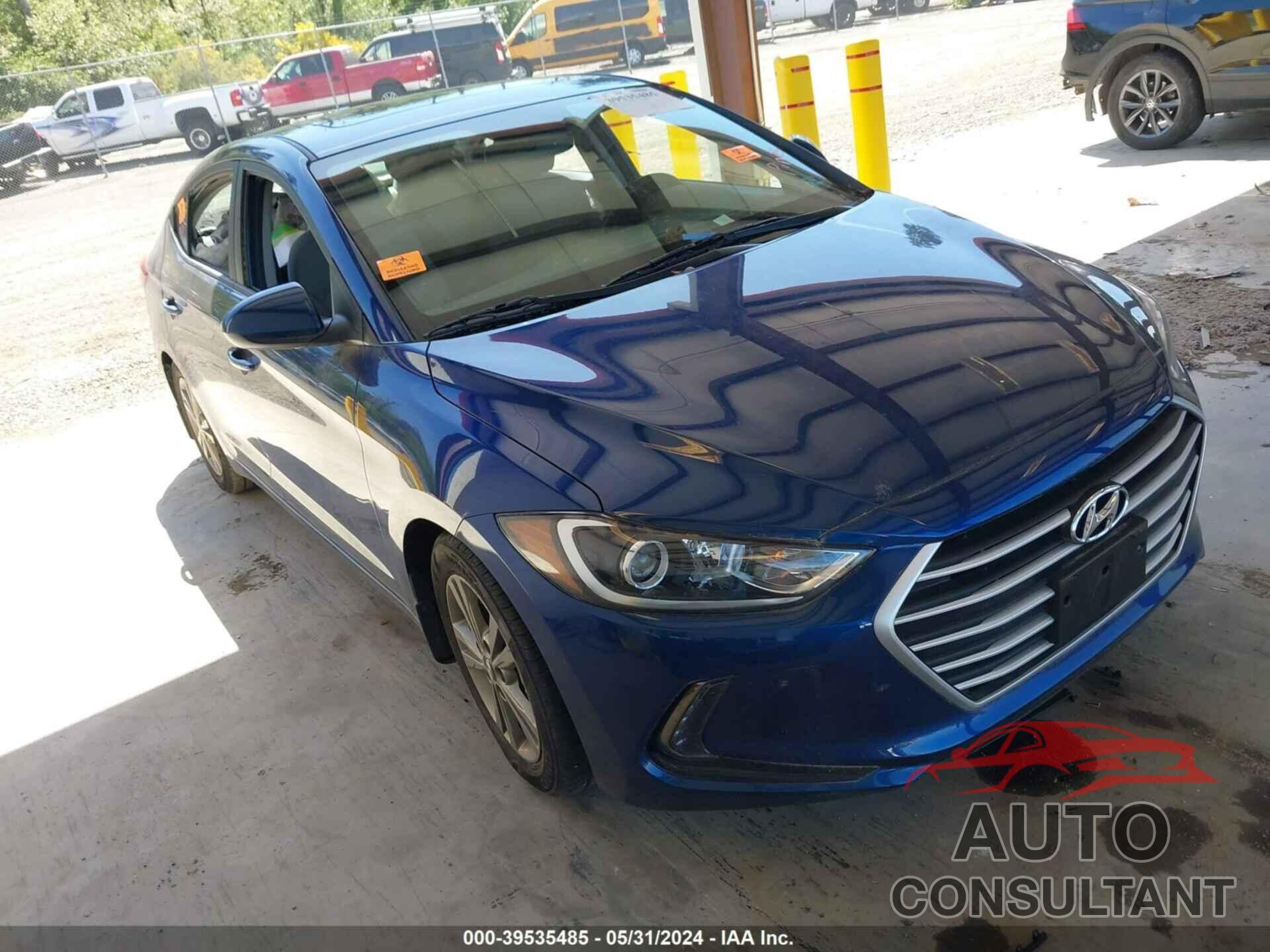 HYUNDAI ELANTRA 2018 - 5NPD84LF1JH373747