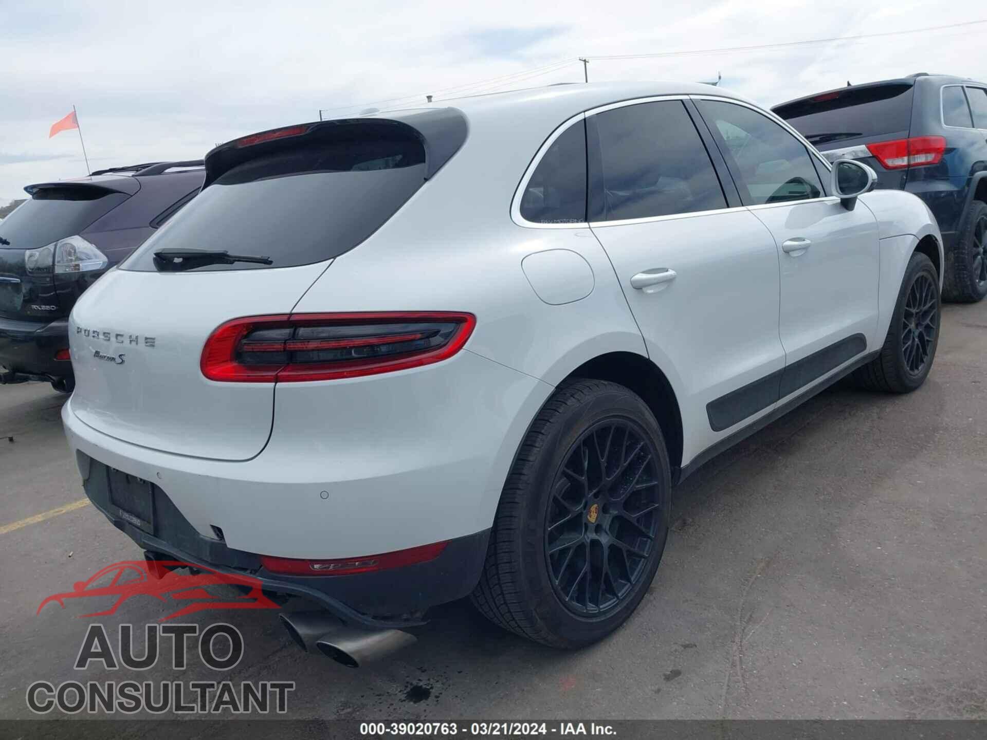 PORSCHE MACAN 2016 - WP1AB2A59GLB45971