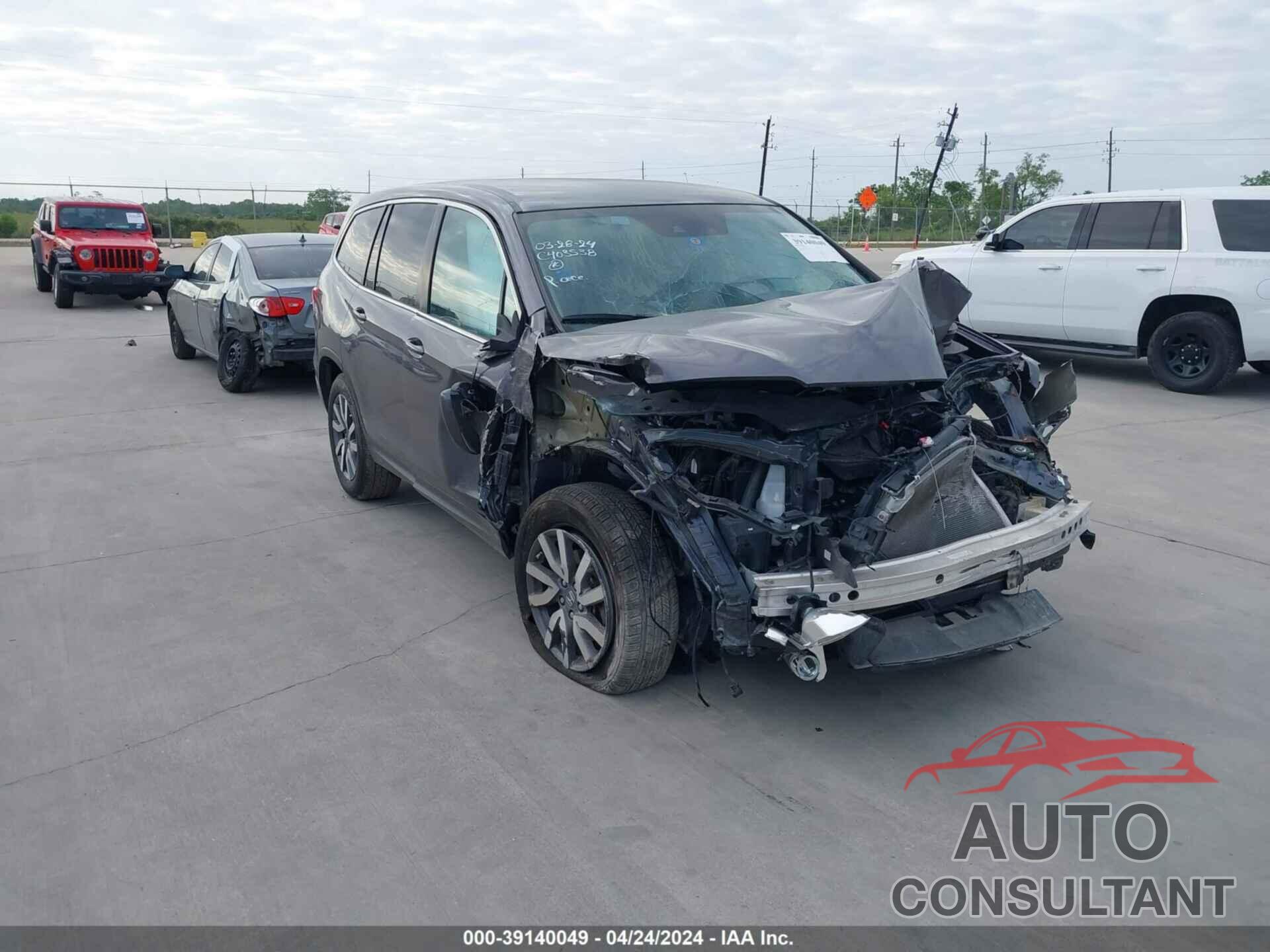 HONDA PILOT 2020 - 5FNYF5H39LB008553