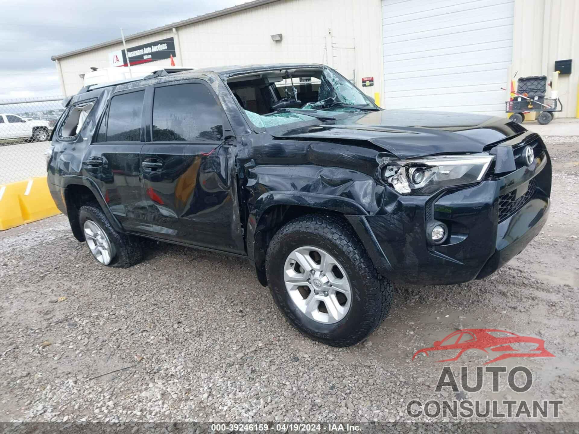 TOYOTA 4RUNNER 2022 - JTEEU5JR7N5262415