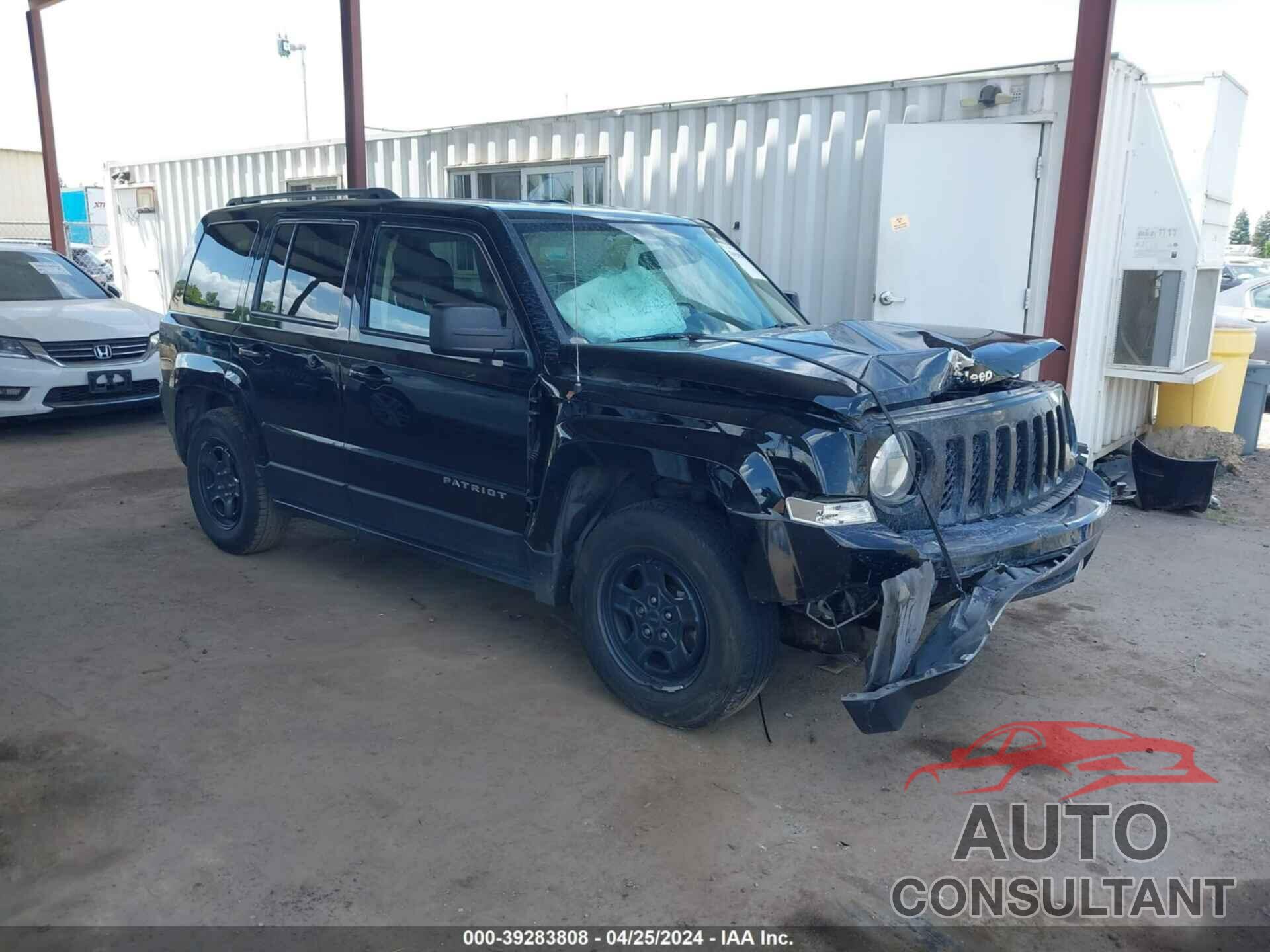 JEEP PATRIOT 2017 - 1C4NJPBB4HD121399